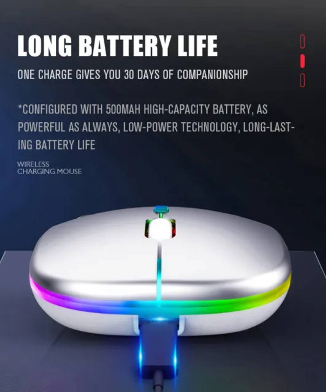 Dezful Lighting Bluetooth Mouse - Image 3