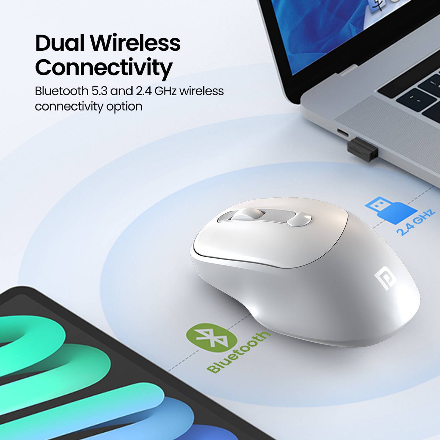 Portronics Toad 7 Ambidextrous Optical Mouse - Image 2