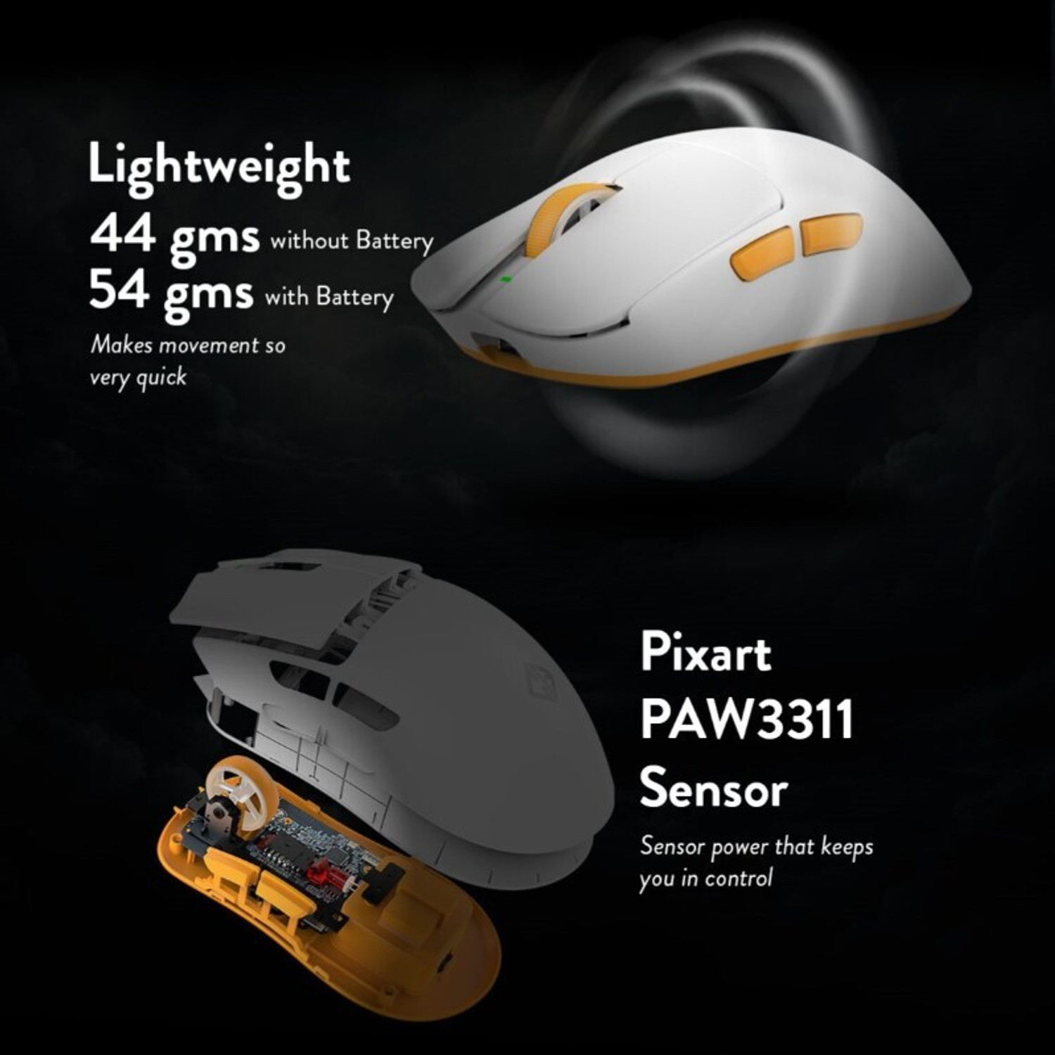 Image of Cosmic Byte Arther Right Handed Optical Gaming Mouse