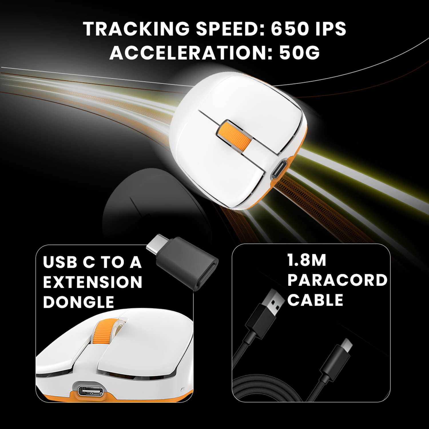 Image of Cosmic Byte Velox Right Handed Optical Gaming Mouse