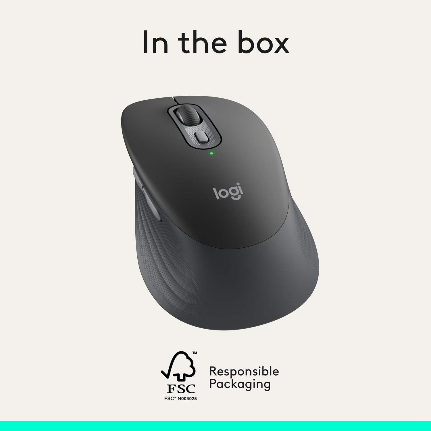 Image of Logitech Signature M840L Ergonomic Optical Mouse