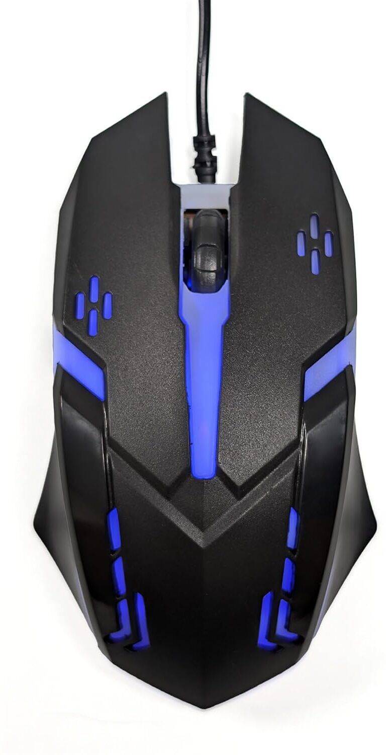 Flipkart SmartBuy RGB LED, Lightweight and Ergonomic Design, DPI Upto 3600 Wired Ambidextrous Optical Gaming Mouse