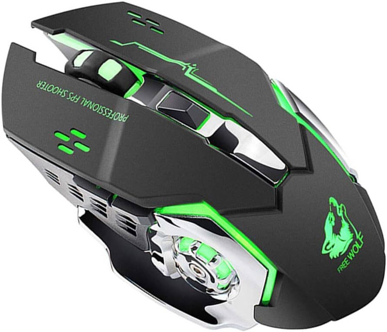 microware X8 Gaming Mouse Silent 2.4GHz 2400DPI 6 Keys Wireless microware X8 Gaming Mouse Silent 2.4GHz 2400DPI 6 Keys Wireless