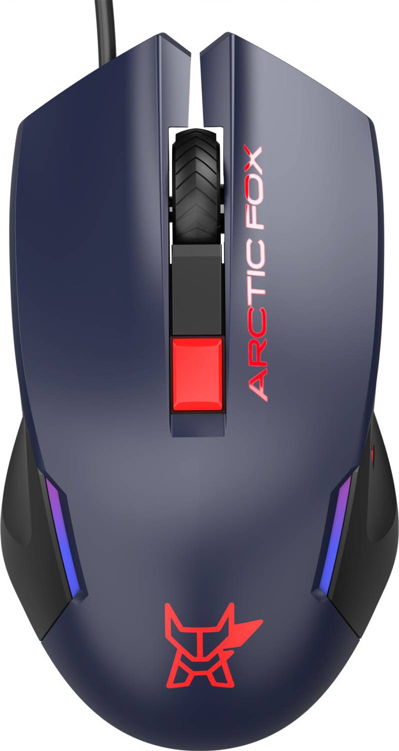 Arctic Fox Breathing Lights Gaming Mouse - Image 1