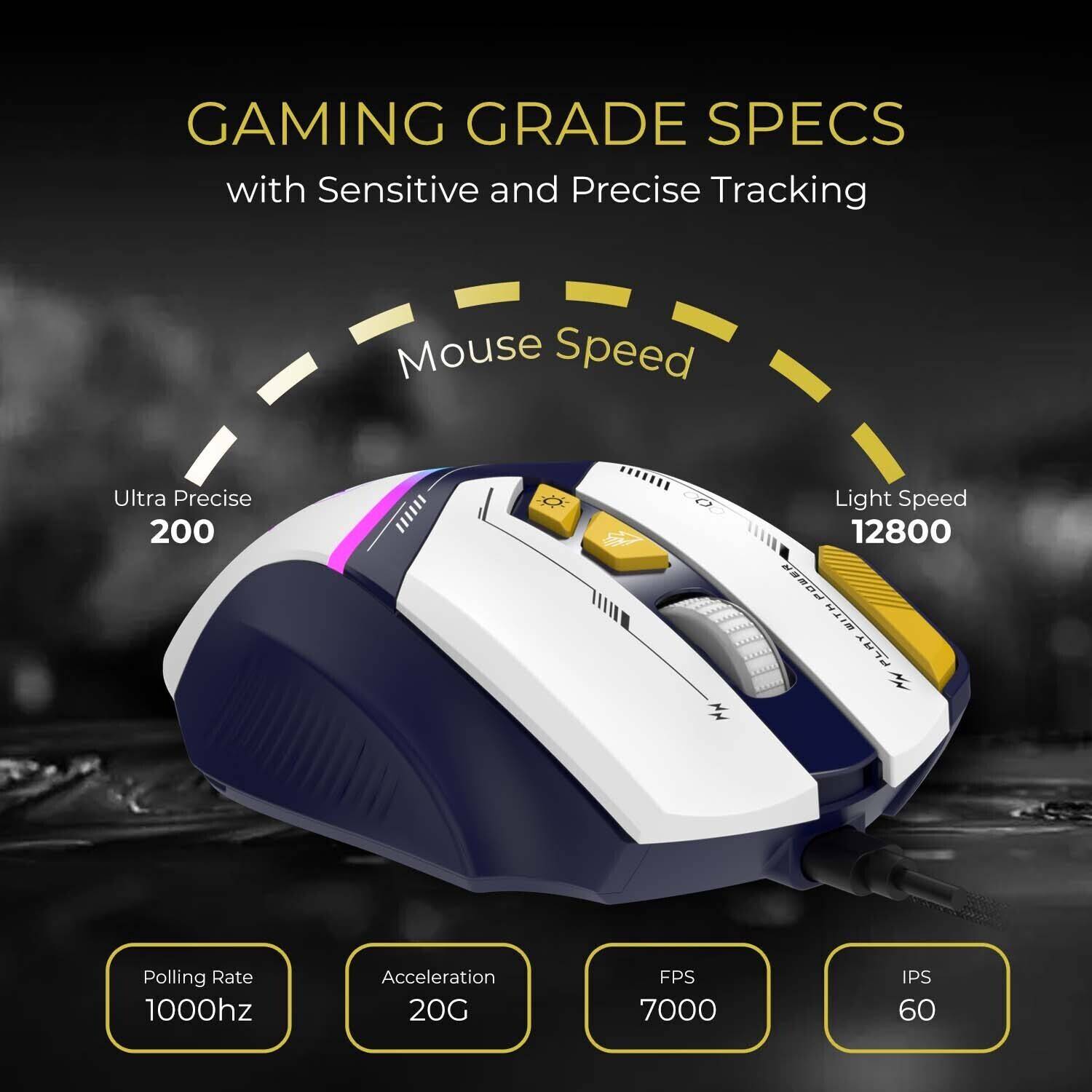 EVOFOX Blaze 12800 DPI Optical Gaming Mouse - Image 2