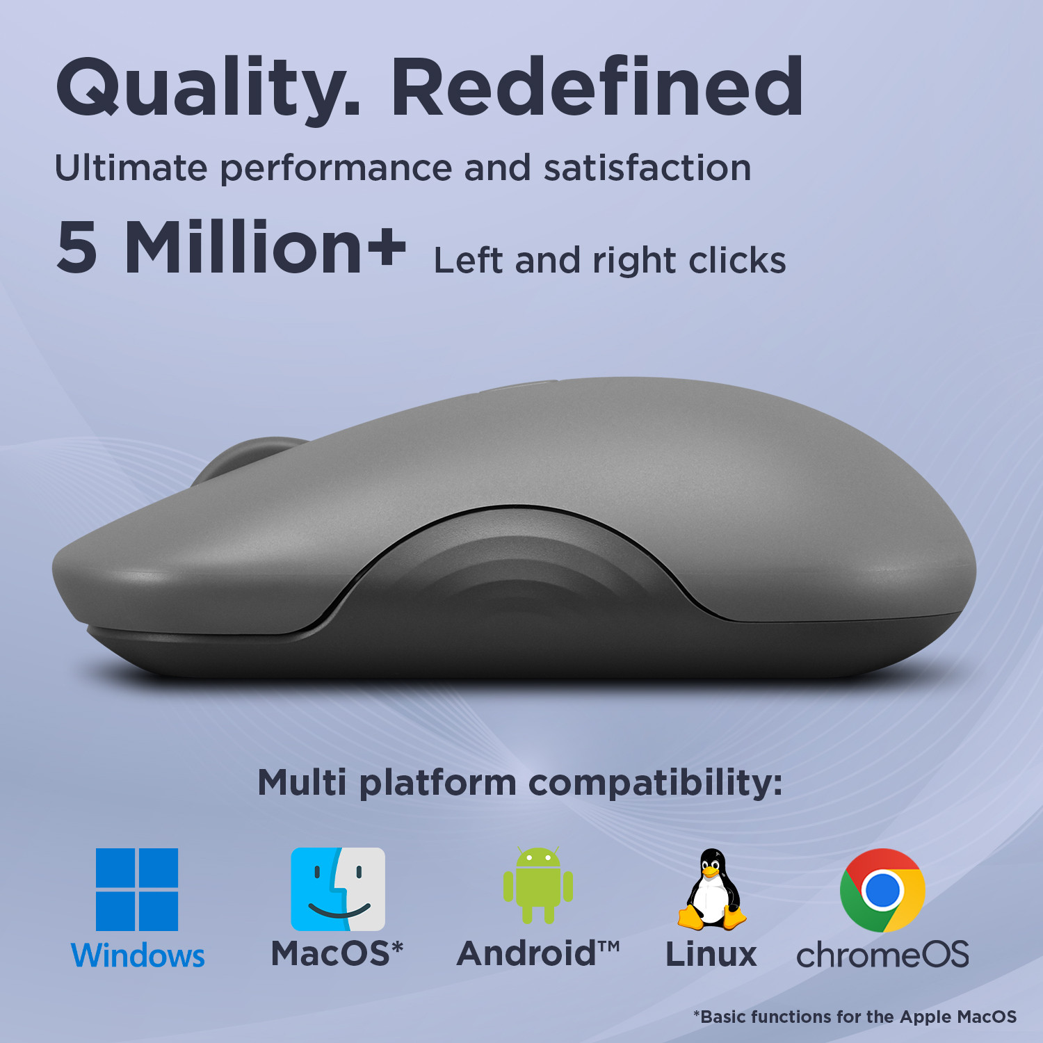 Image of Lenovo 350 Wireless Ambidextrous Optical Mouse Bluetooth Silent