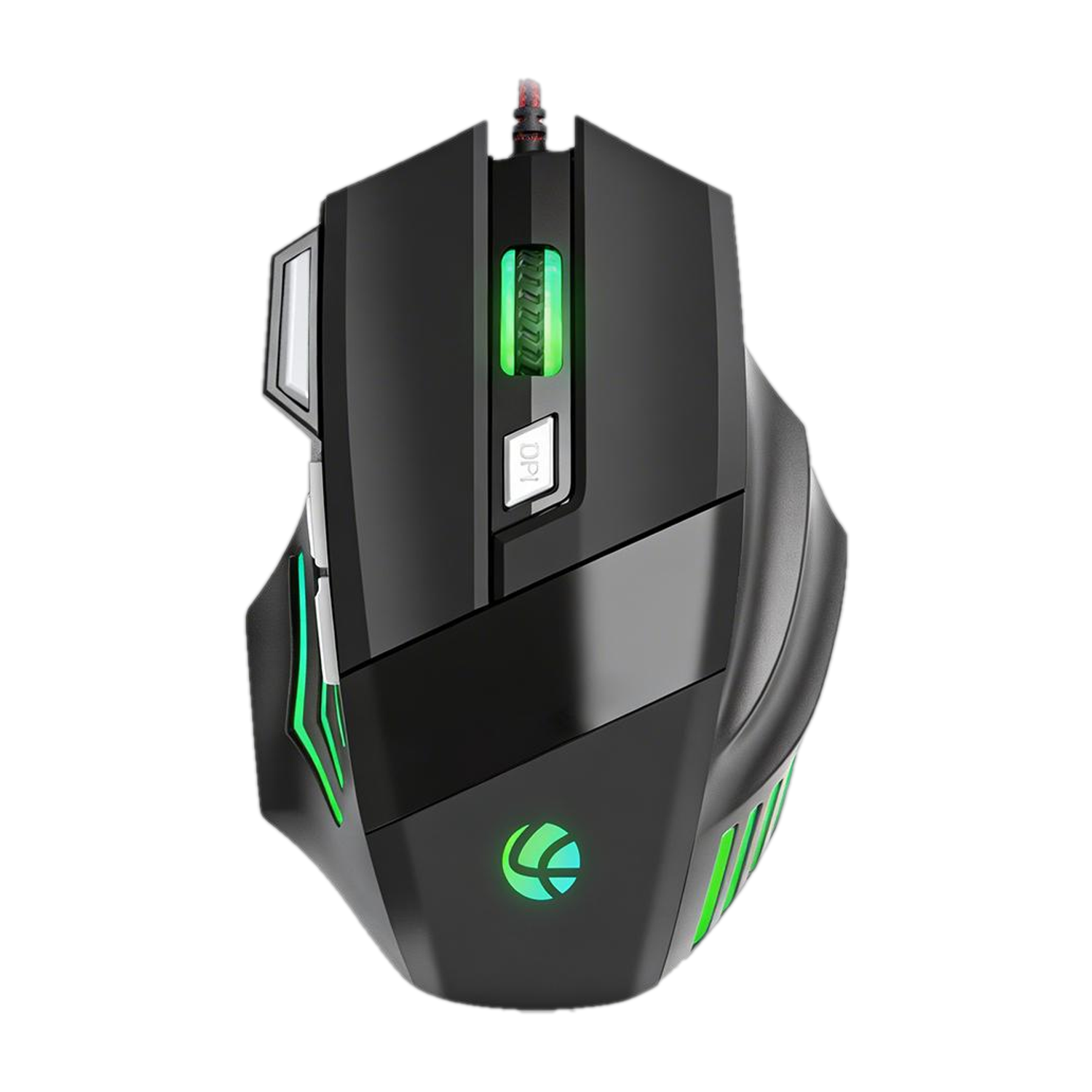 Image of LAPCARE LOX-509 Wired Right Handed Optical Gaming Mouse