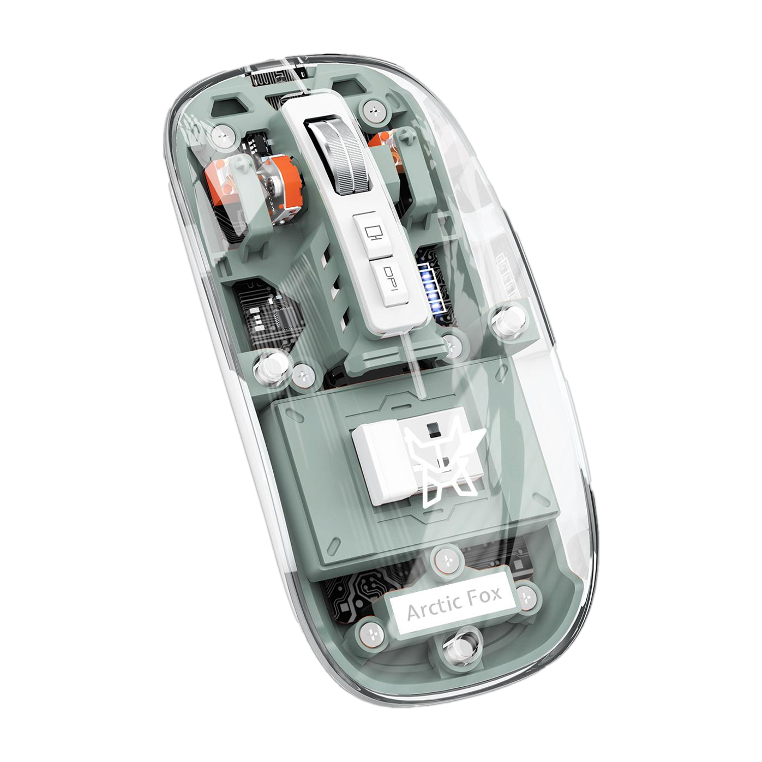 Arctic Pureview Transparent Gaming Mouse - Image 1