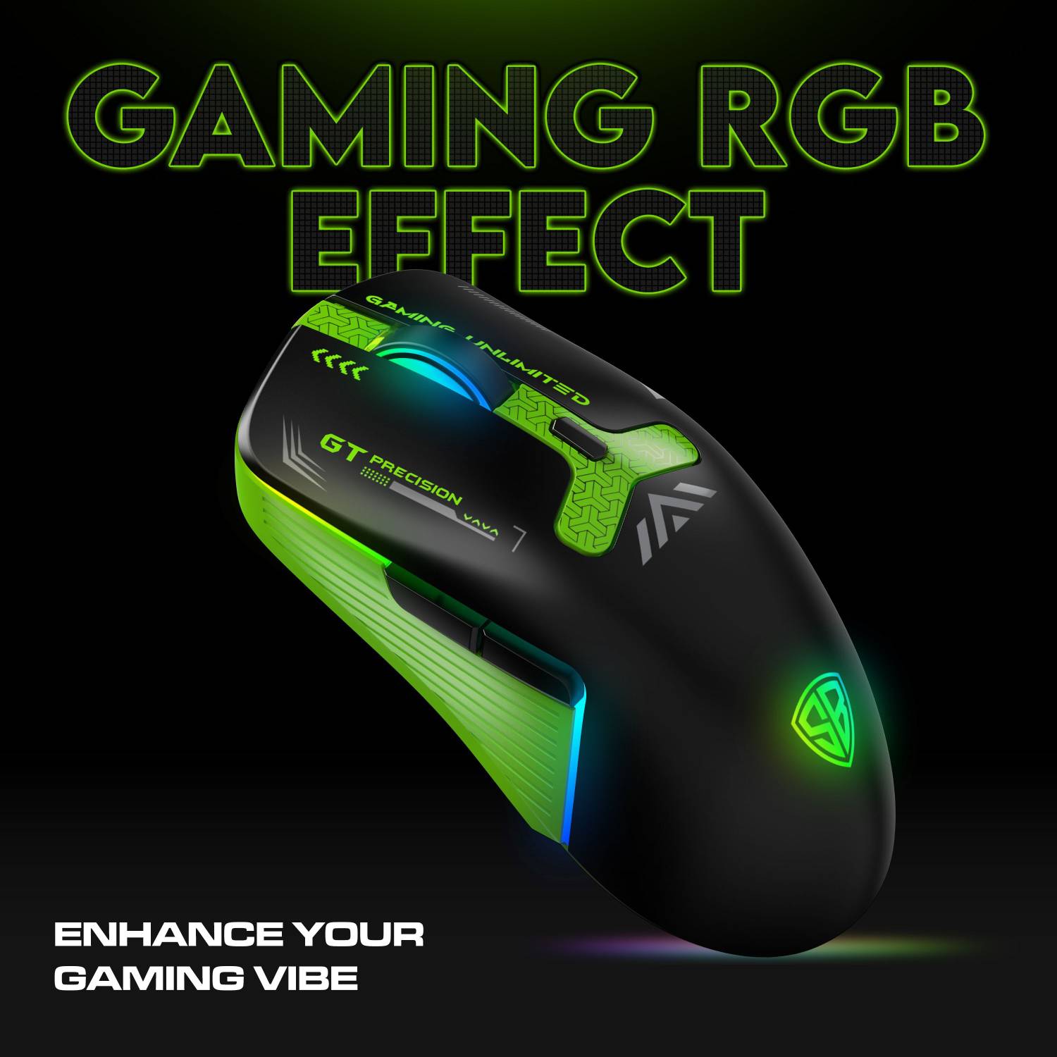 SpinBot Clutch GT500 Ergonomic Gaming Mouse - Image 4