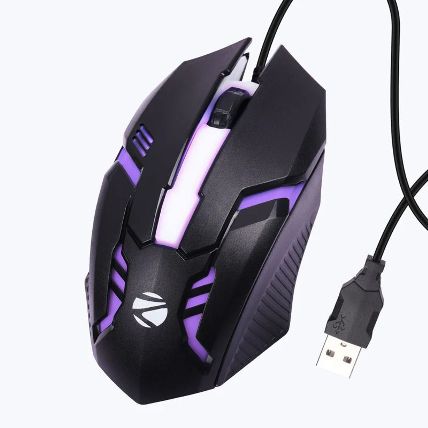 Image of ZEBRONICS ZEB-SCORPIO Wired Ambidextrous Optical Gaming Mouse