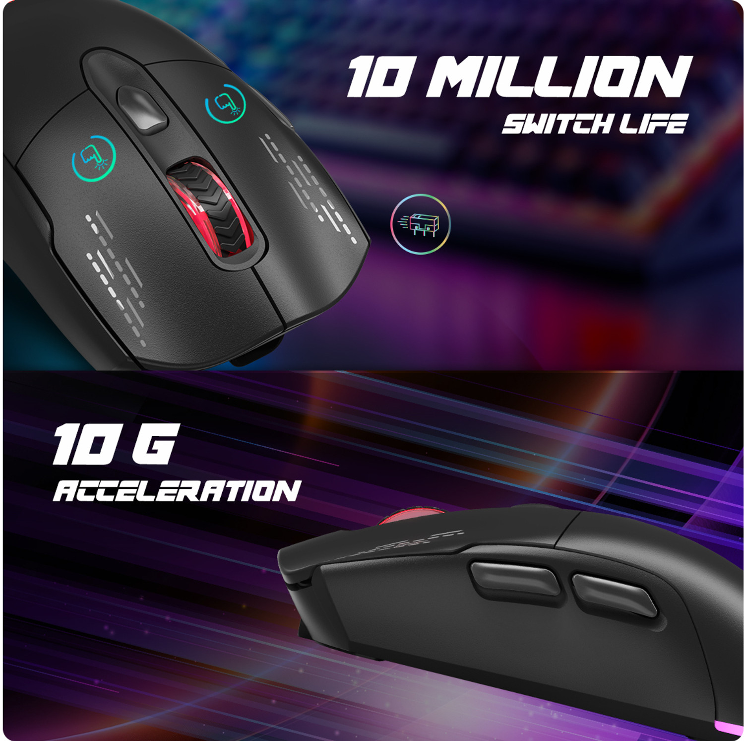Image of Cosmic Byte Raptor Right Handed Optical Gaming Mouse
