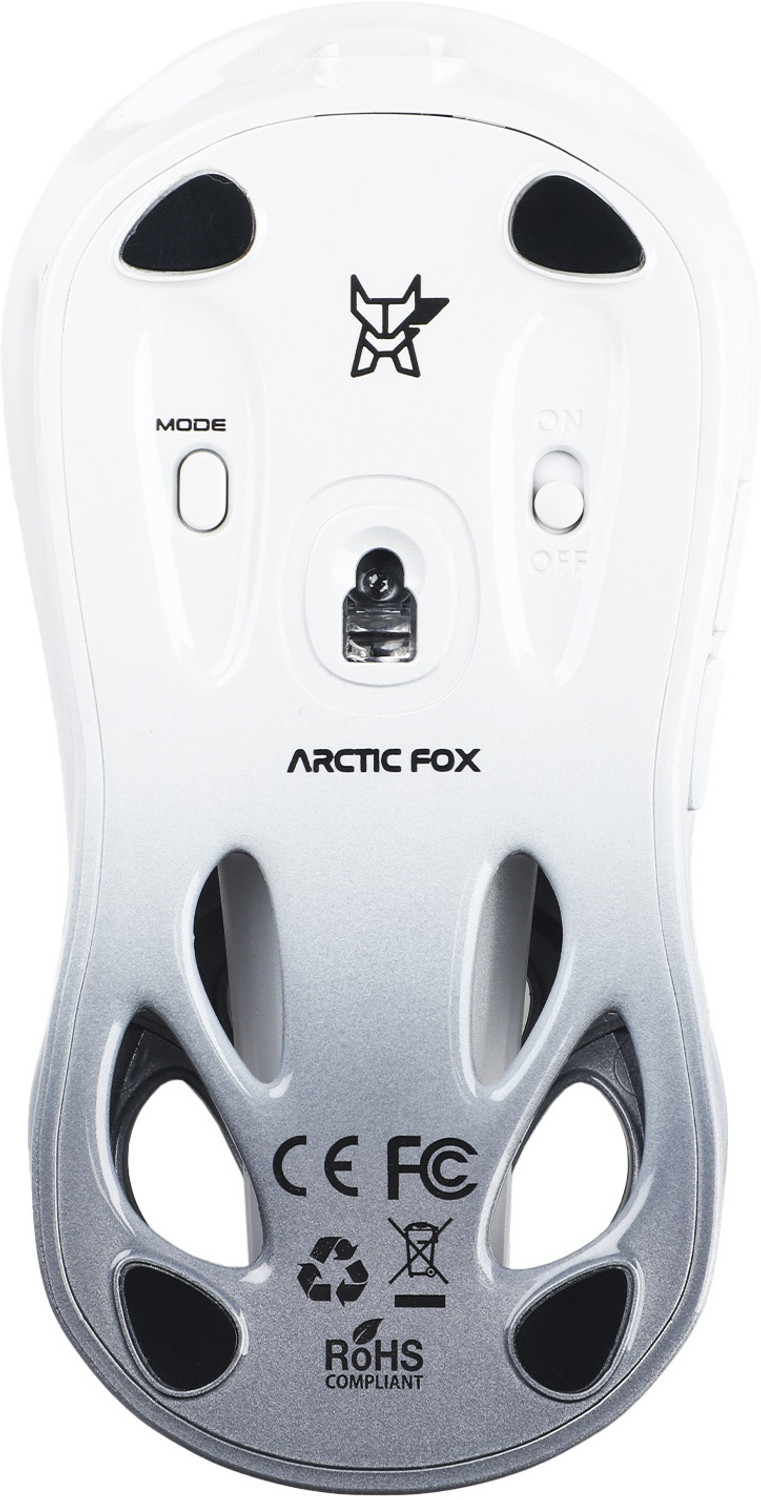 Image of Arctic Fox Alien-X Wireless and Bluetooth Rechargeable Mouse (2x BT, 2.4G & Wired) Ambidextrous Optical Gaming Mouse