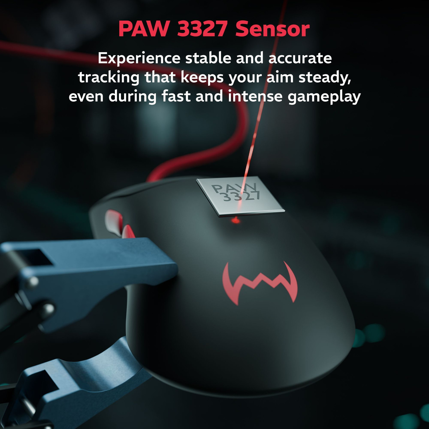 Image of daWg W-Slay 25 Wired Ergonomic Optical Gaming Mouse