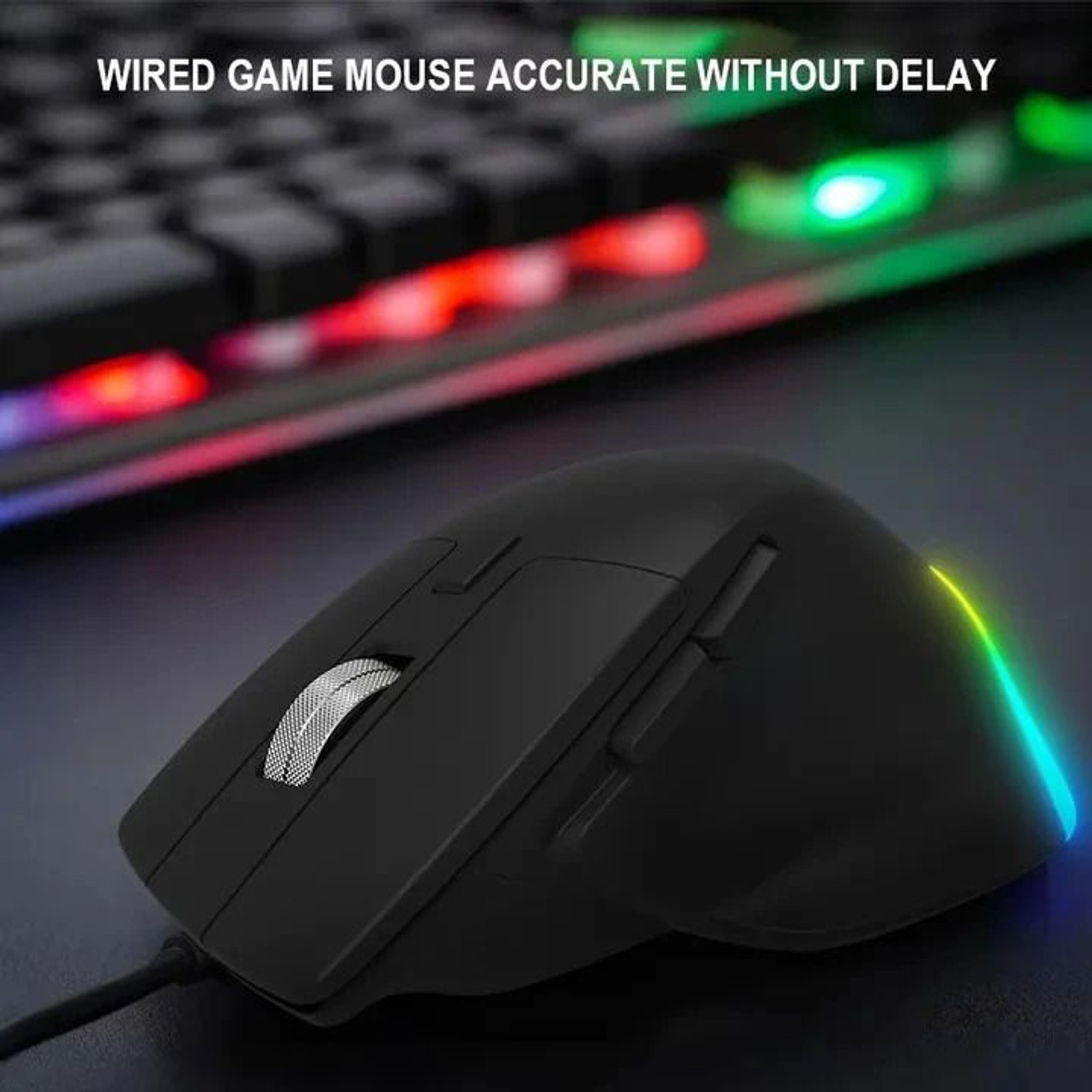 Image of Verity Rest Mouse Ergonomic Wired Ambidextrous Optical Gaming Mouse