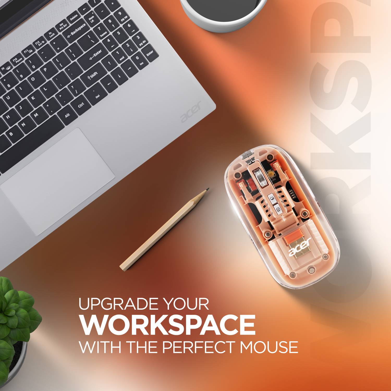 Acer ZC.A01SI.2DT Ambidextrous Optical Mouse with Triple-Mode