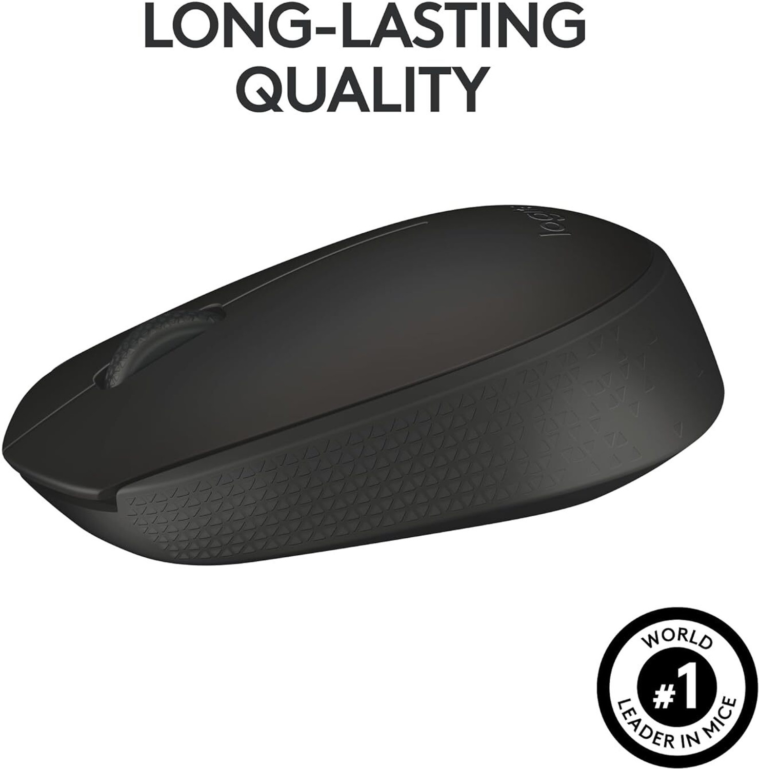 Image of Logitech B170 Ambidextrous Optical Mouse 12-Months Battery Life,PC /Mac /Laptop