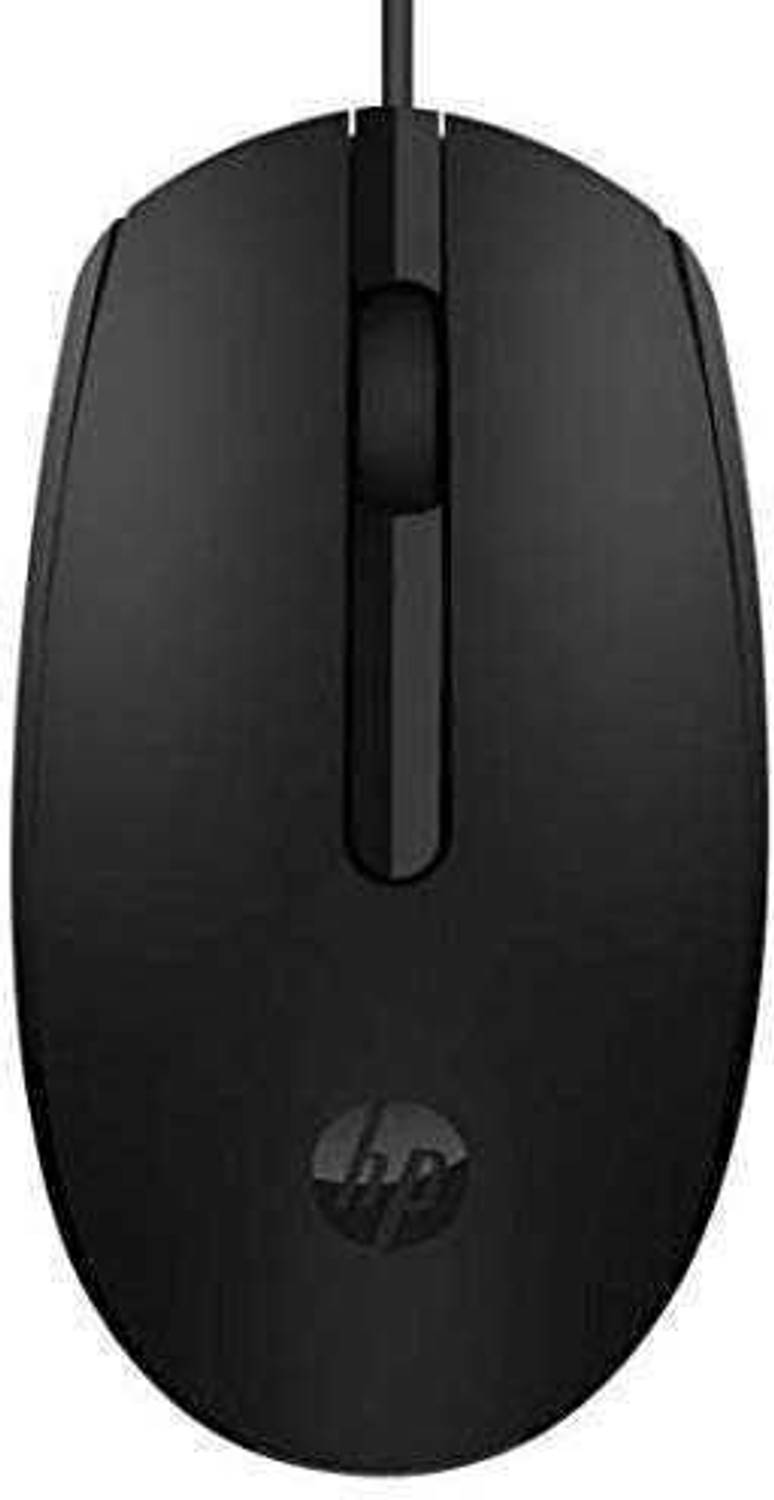HP M10 USB Mouse 1000 DPI Black Pack of 1