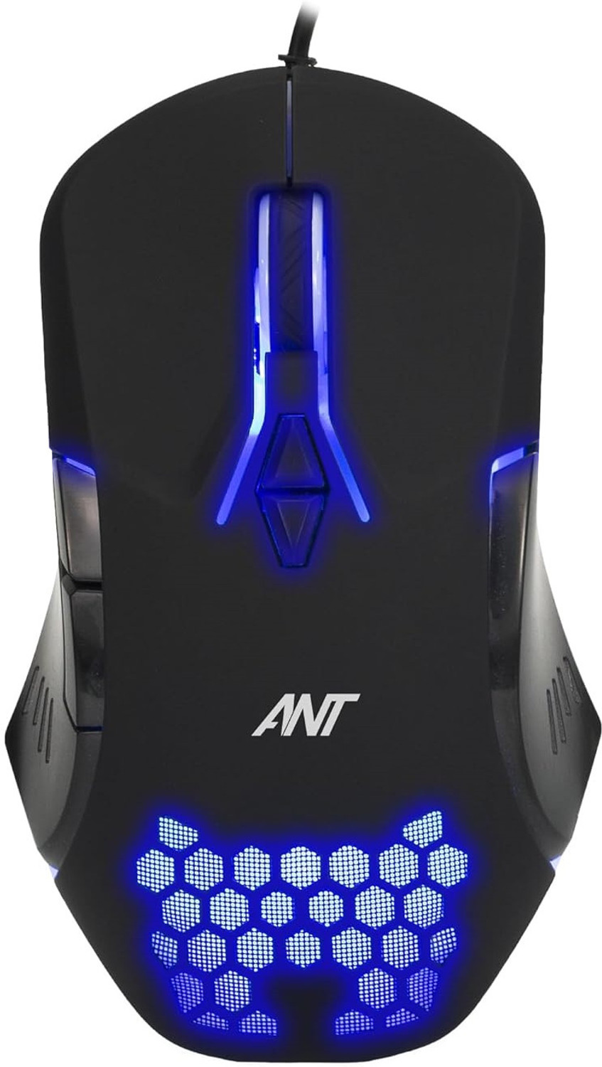 Image of Ant Ghost30 Wired Ambidextrous Optical Gaming Mouse (USB 2.0, Black)