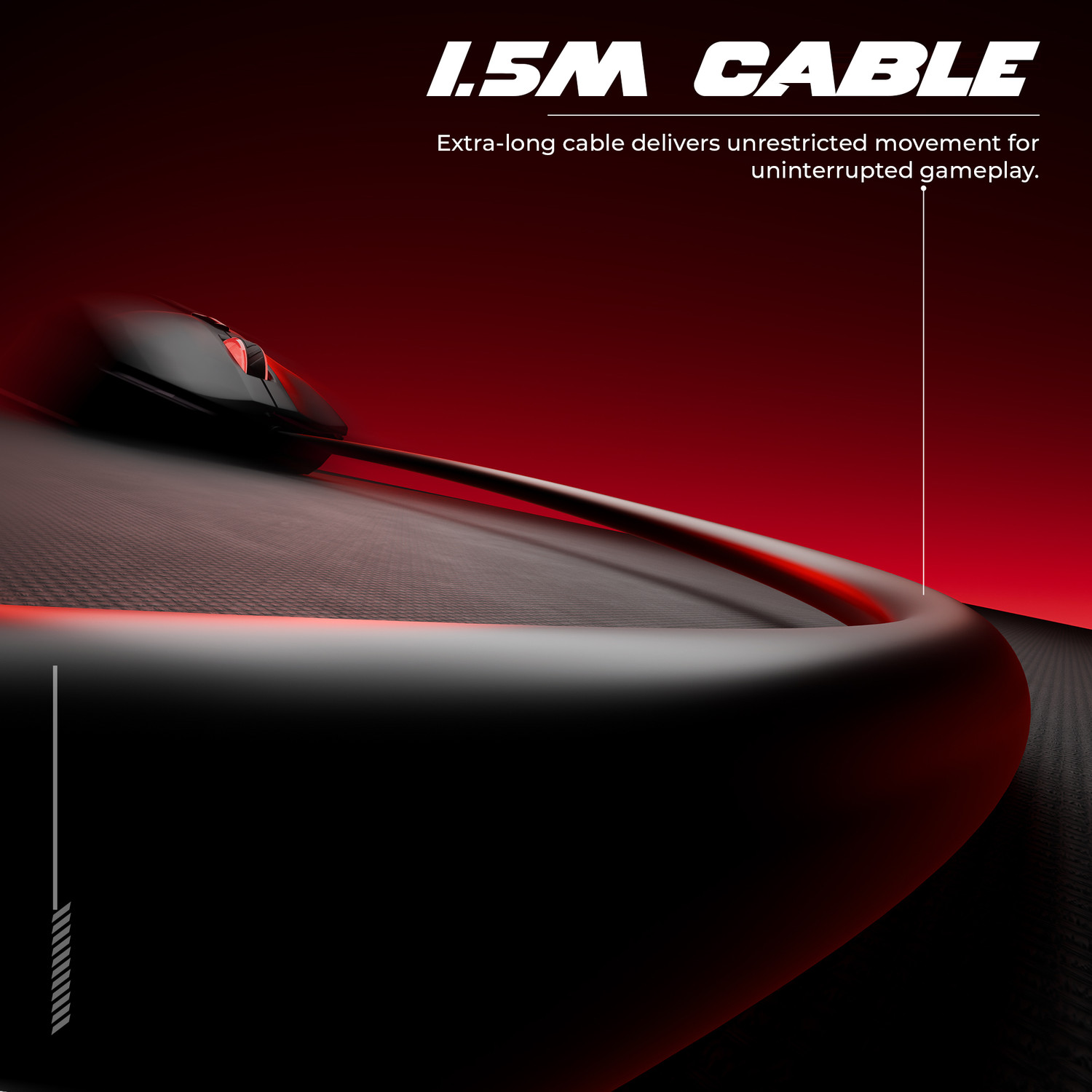 Image of ZEBRONICS ZEB-VIPER 50 Wired Ambidextrous Optical Gaming Mouse