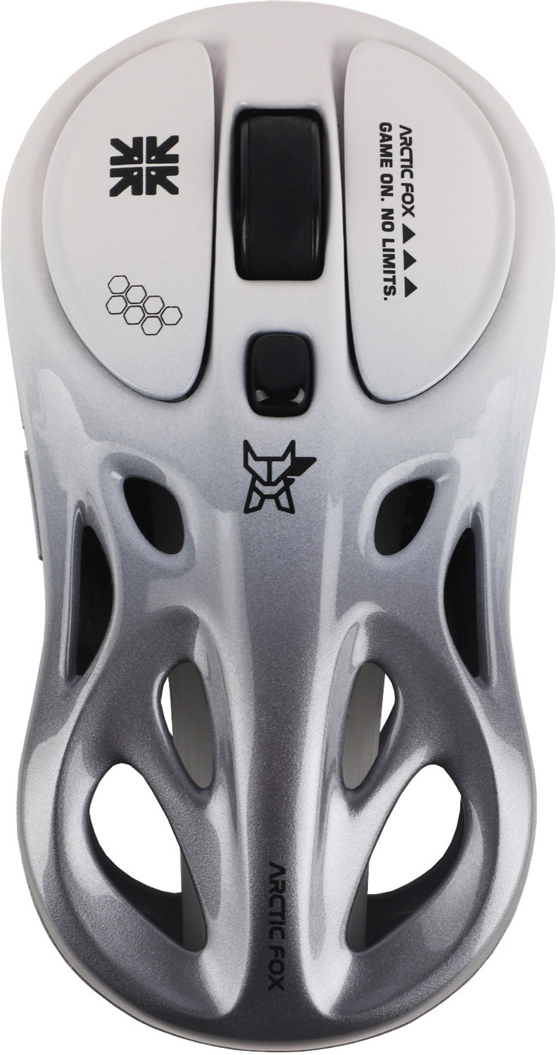 Image of Arctic Fox Alien-X Wireless and Bluetooth Rechargeable Mouse (2x BT, 2.4G & Wired) Ambidextrous Optical Gaming Mouse