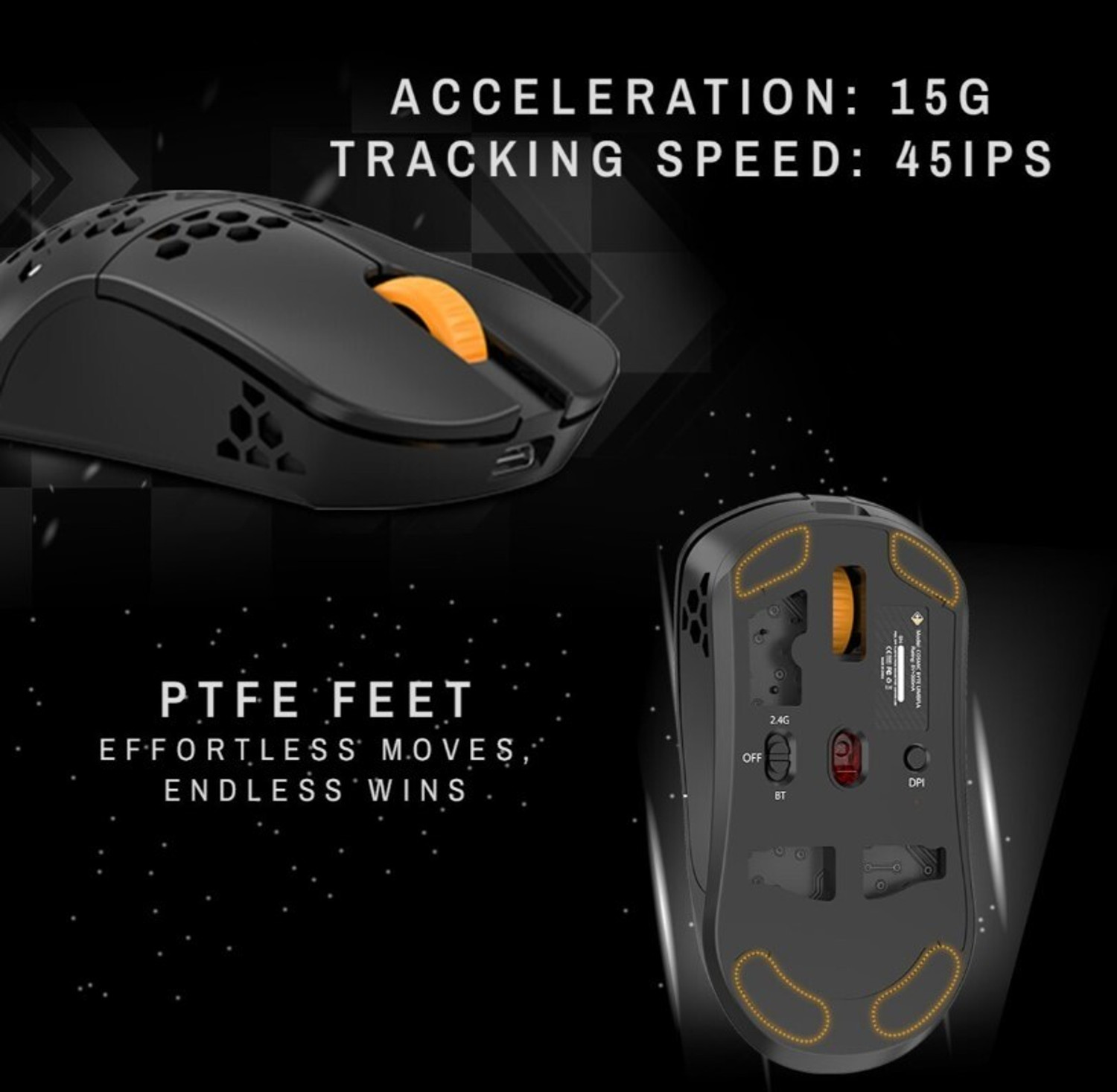 Image of Cosmic Byte Umbra Right Handed Optical Gaming Mouse