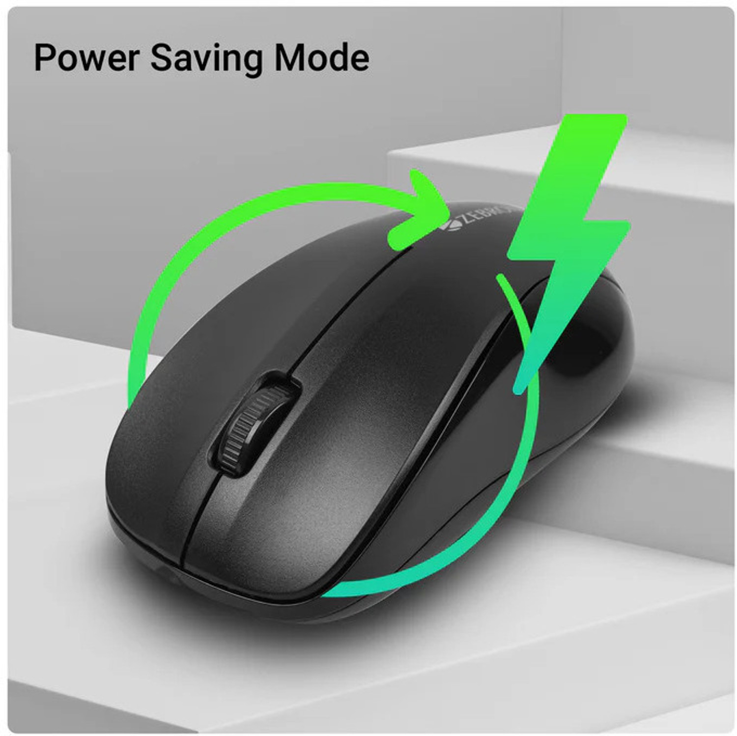Image of ZEBRONICS ZEB PACE MOUES Ambidextrous Optical Mouse