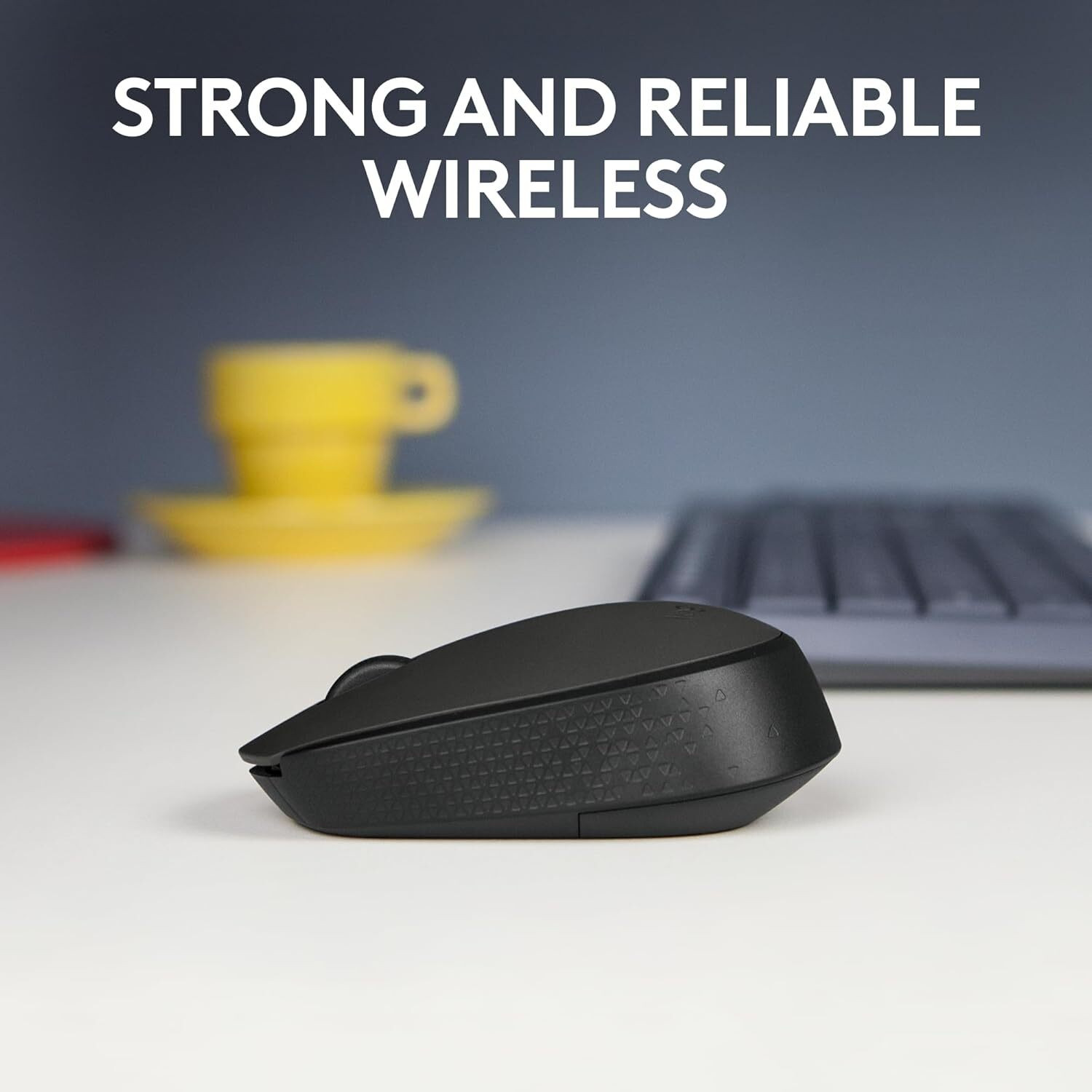 Image of Logitech B170 Ambidextrous Optical Mouse 12-Months Battery Life,PC /Mac /Laptop