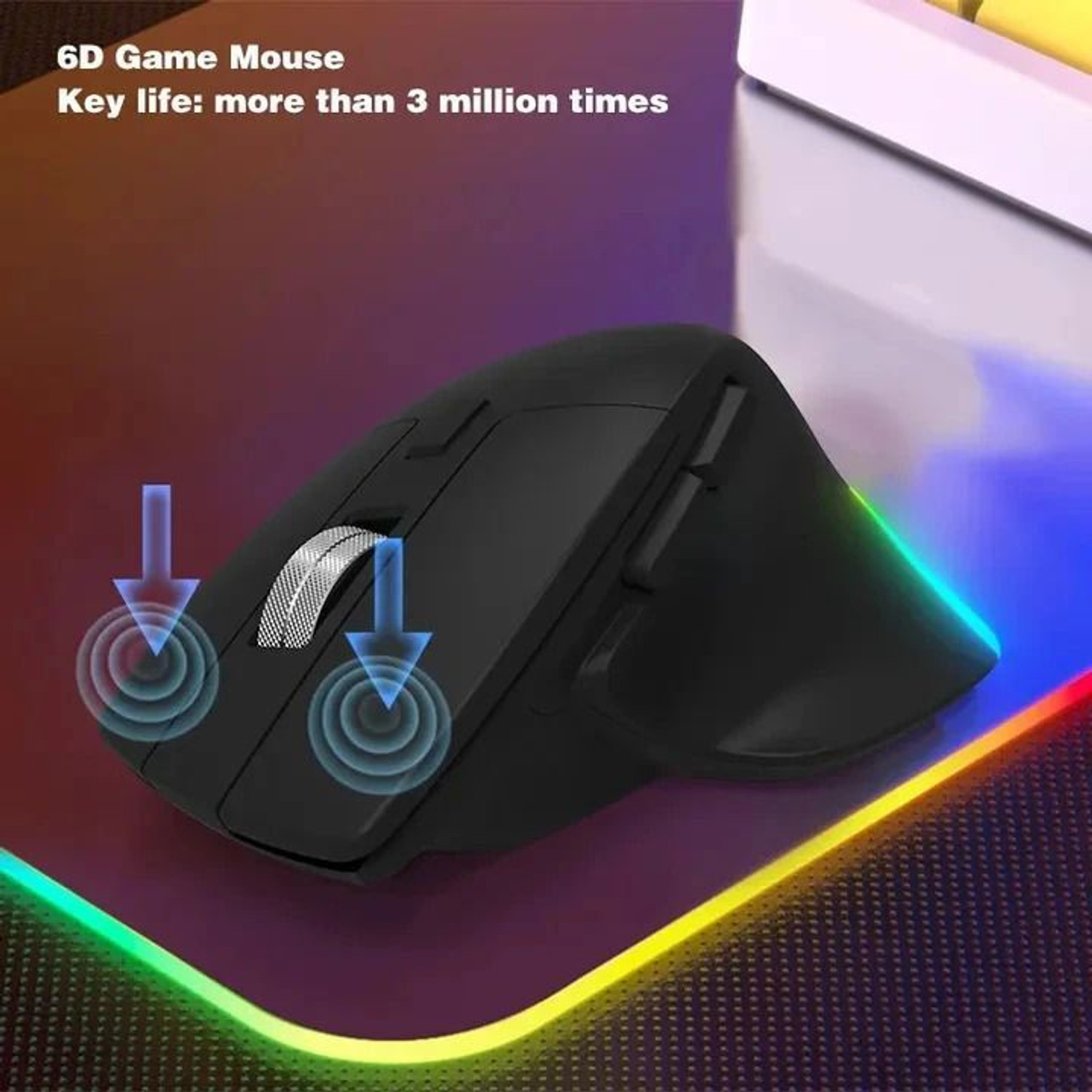 Image of Verity Rest Mouse Ergonomic Wired Ambidextrous Optical Gaming Mouse