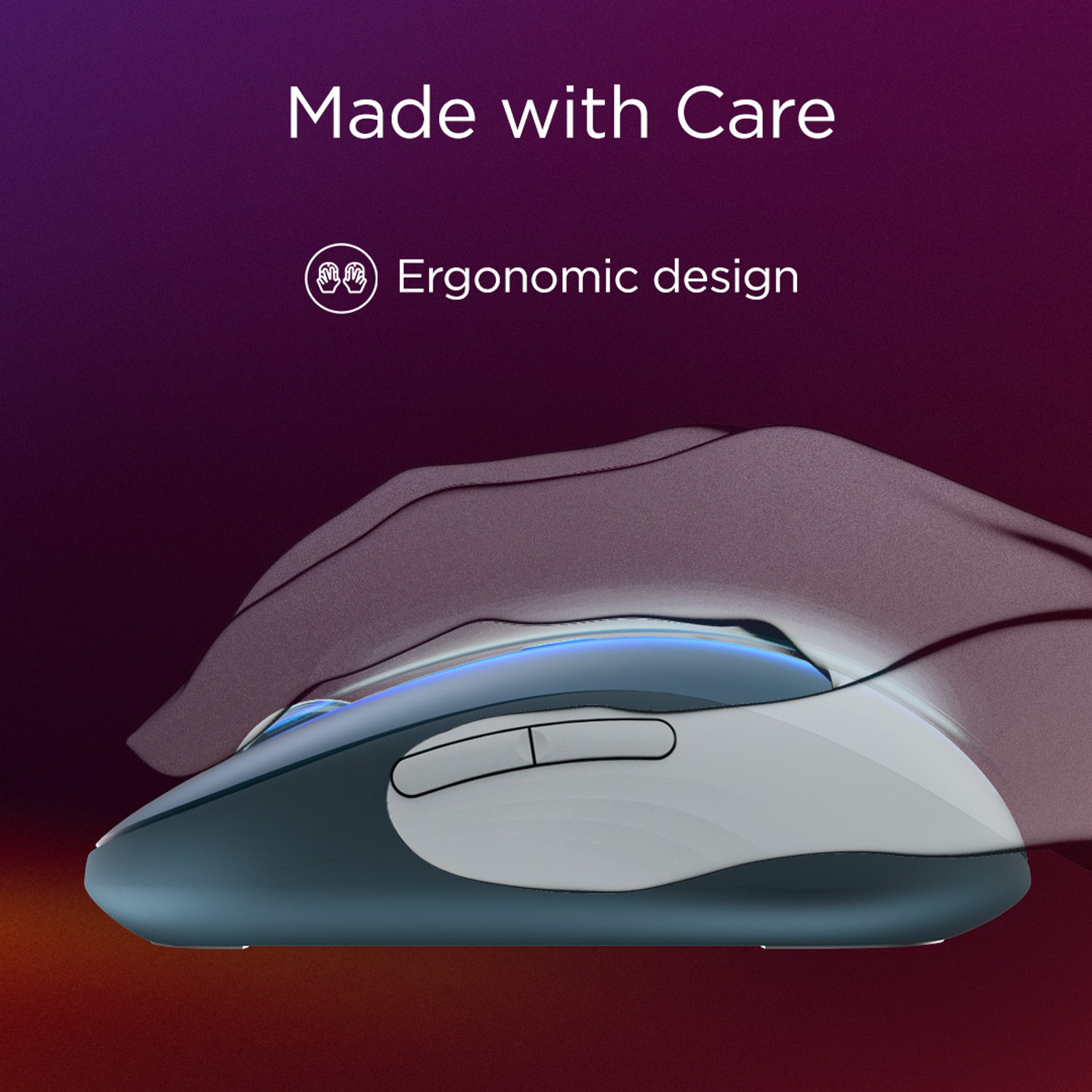 Image of Lenovo Yoga Bluetooth Silent Mouse Wireless Ergonomic Optical Mouse