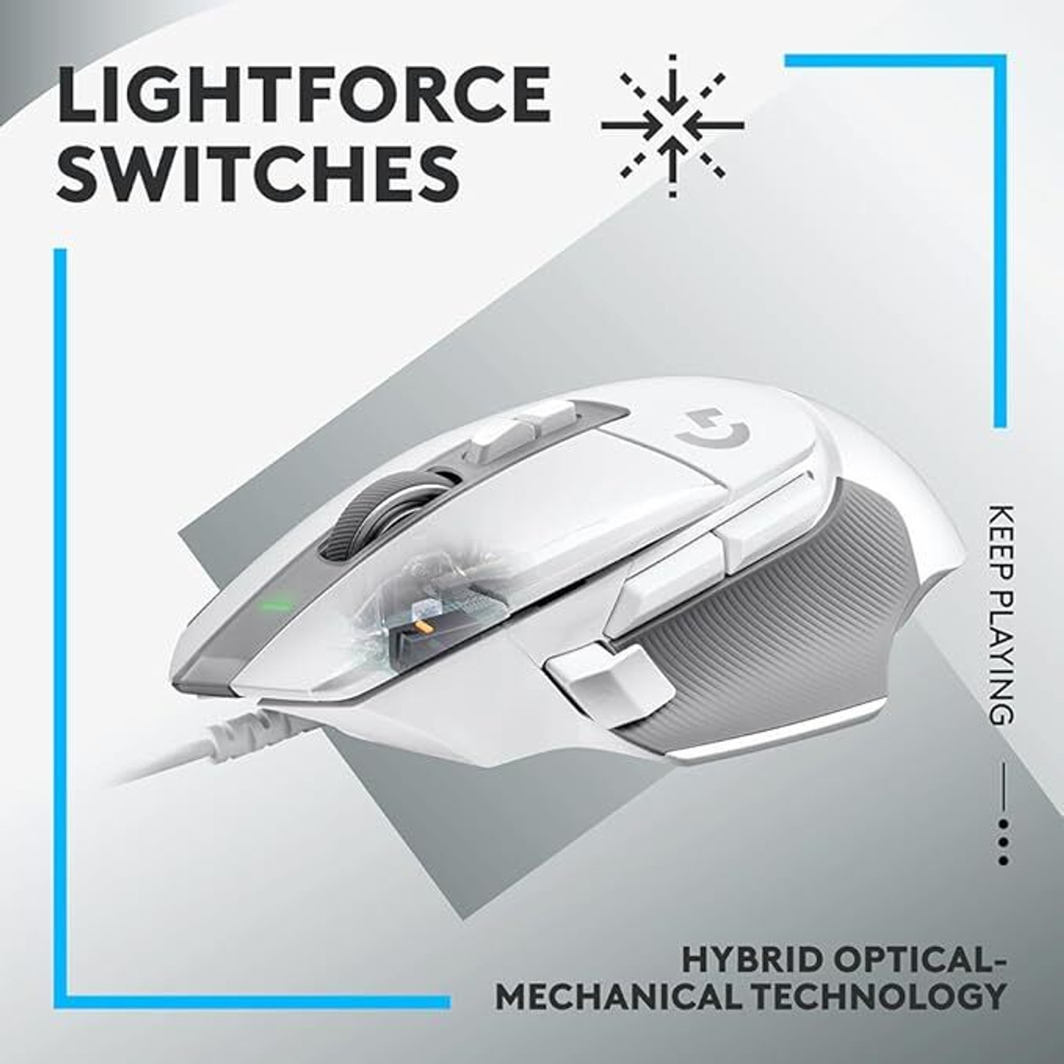 Image of Logitech G502 X Wired Wired Right Handed Optical Gaming Mouse