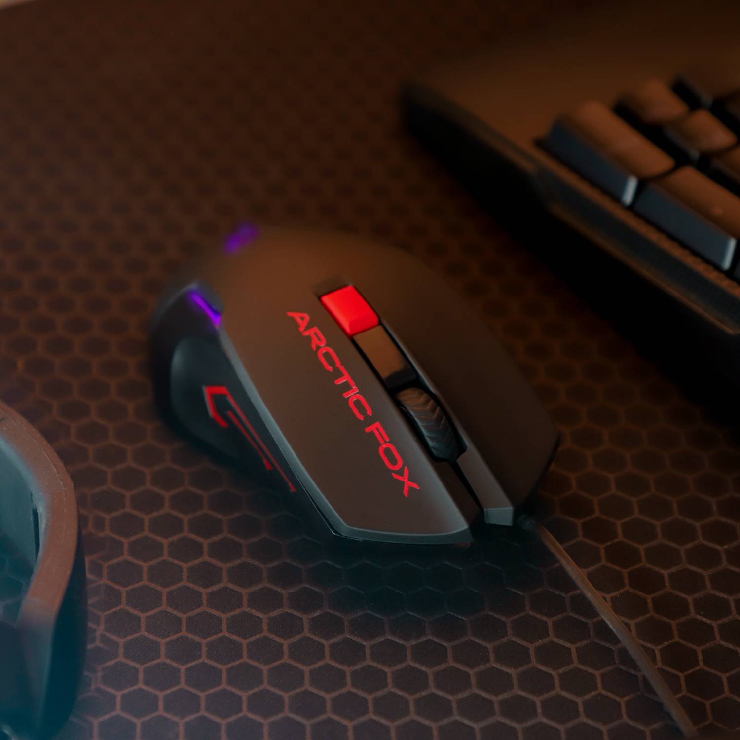 Arctic Fox Breathing Lights Gaming Mouse - Image 5