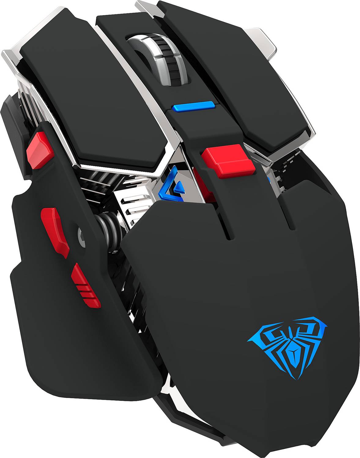 Aula SC300 Gaming Rechargeable Mouse, RGB, Upto 3200 DPI, 680 mAh Battery, Ambidextrous Optical  Gaming Mouse