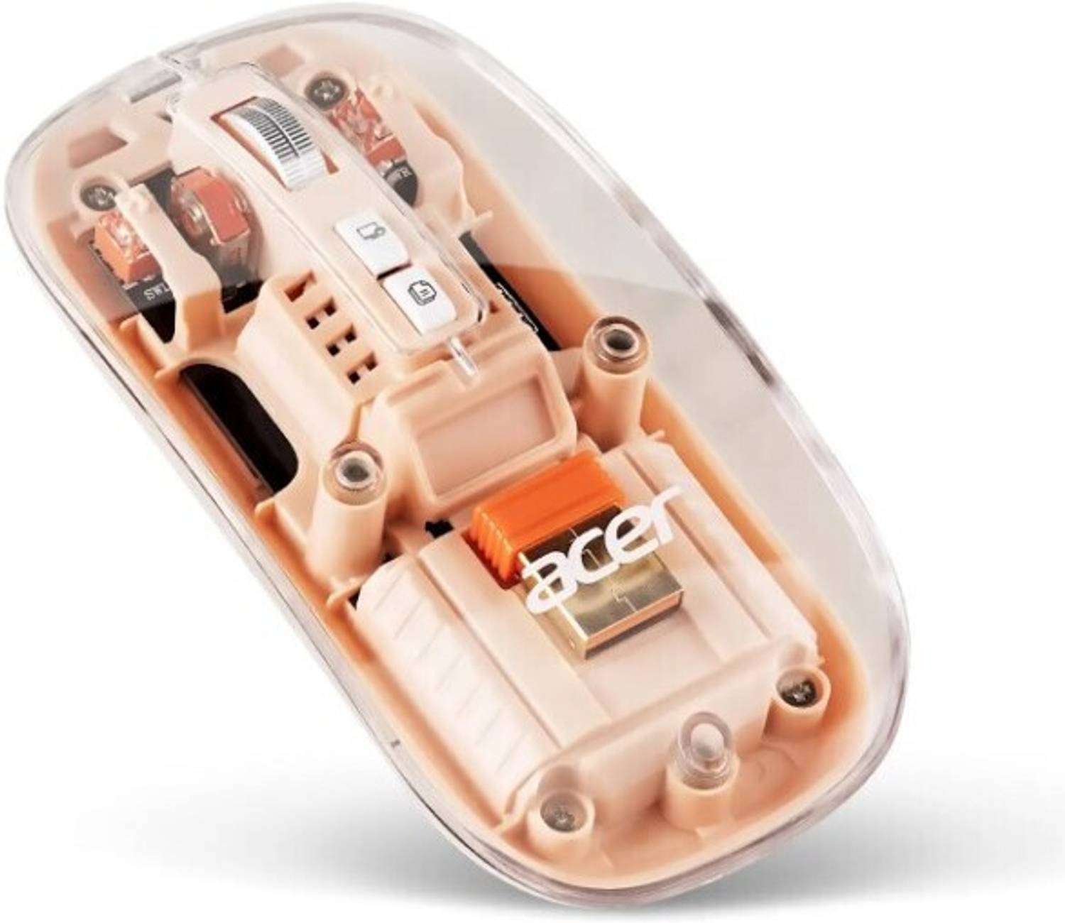 Acer ZC.A01SI.2DT Ambidextrous Optical Mouse with Triple-Mode