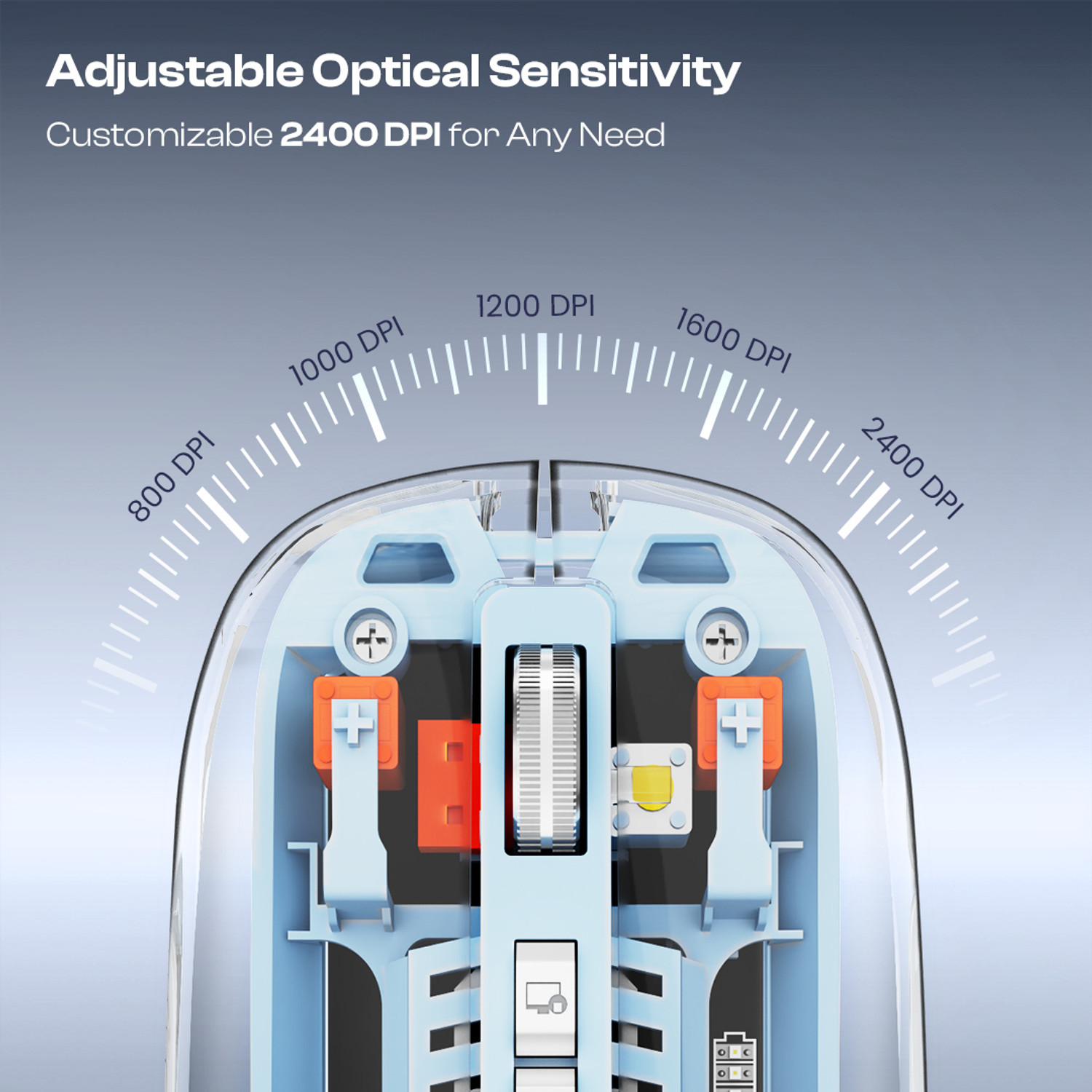 Image of LAPCARE Trendy Plus Ergonomic Optical Mouse