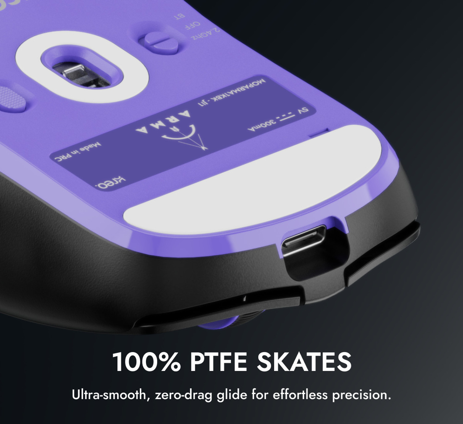 Image of Kreo Arma Ambidextrous Optical Gaming Mouse Ultra-Light with PixArt 3395 Sensor
