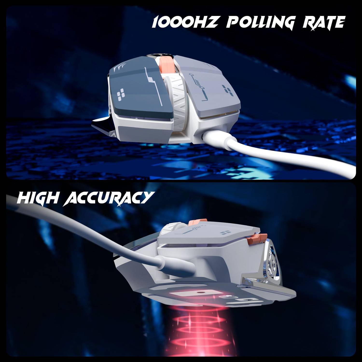 ZEBRONICS Zeb-Transformer M Plus Wired Mechanical Mouse - Image 3