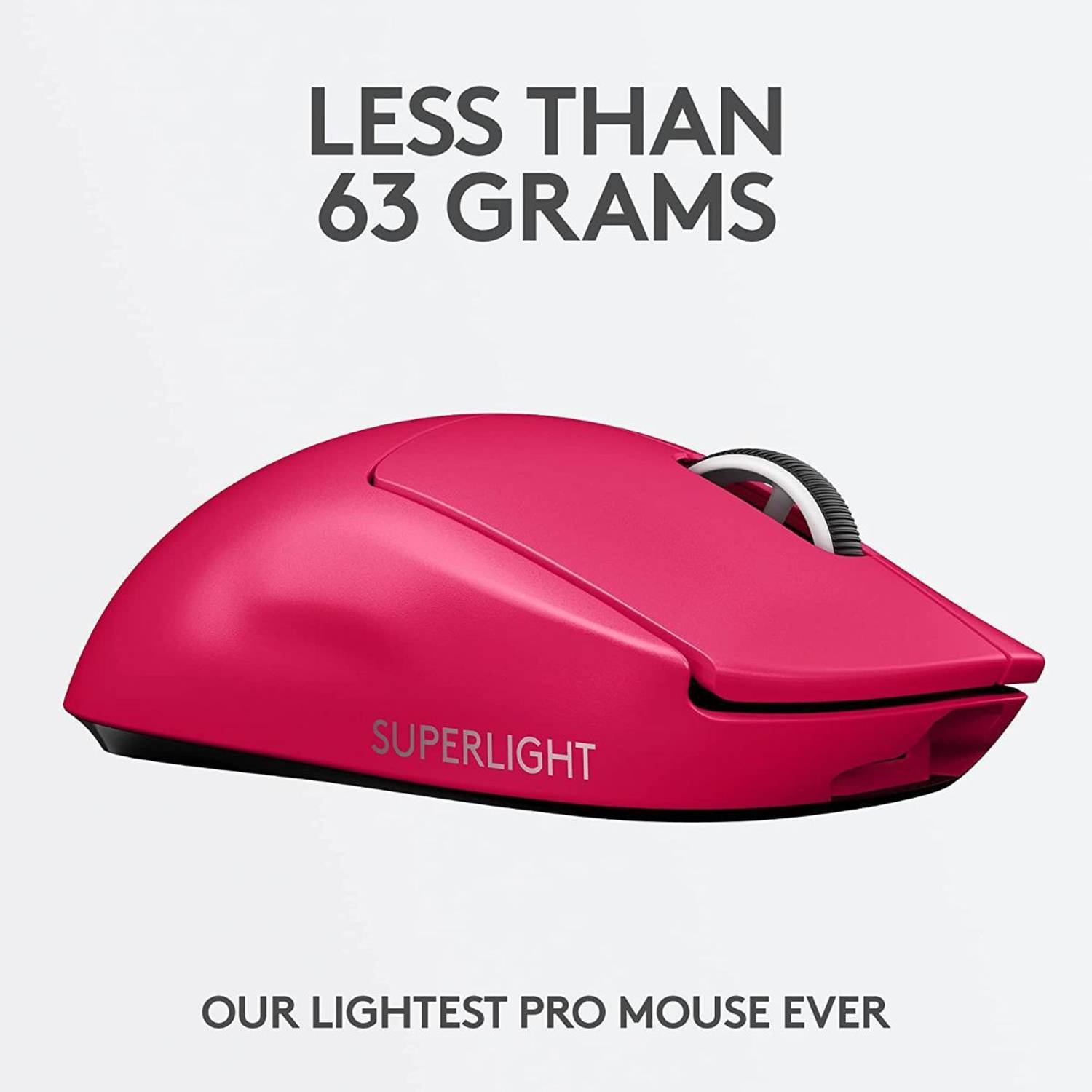 Logitech G PRO X Superlight / Hero 25K Sensor, Adj DPI 25.6K DPI