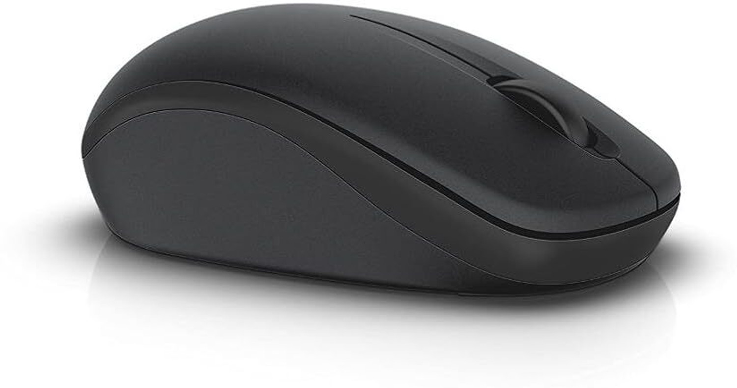 Image of DELL WM126 1000 DPI, Plug and Play Ambidextrous Optical Mouse