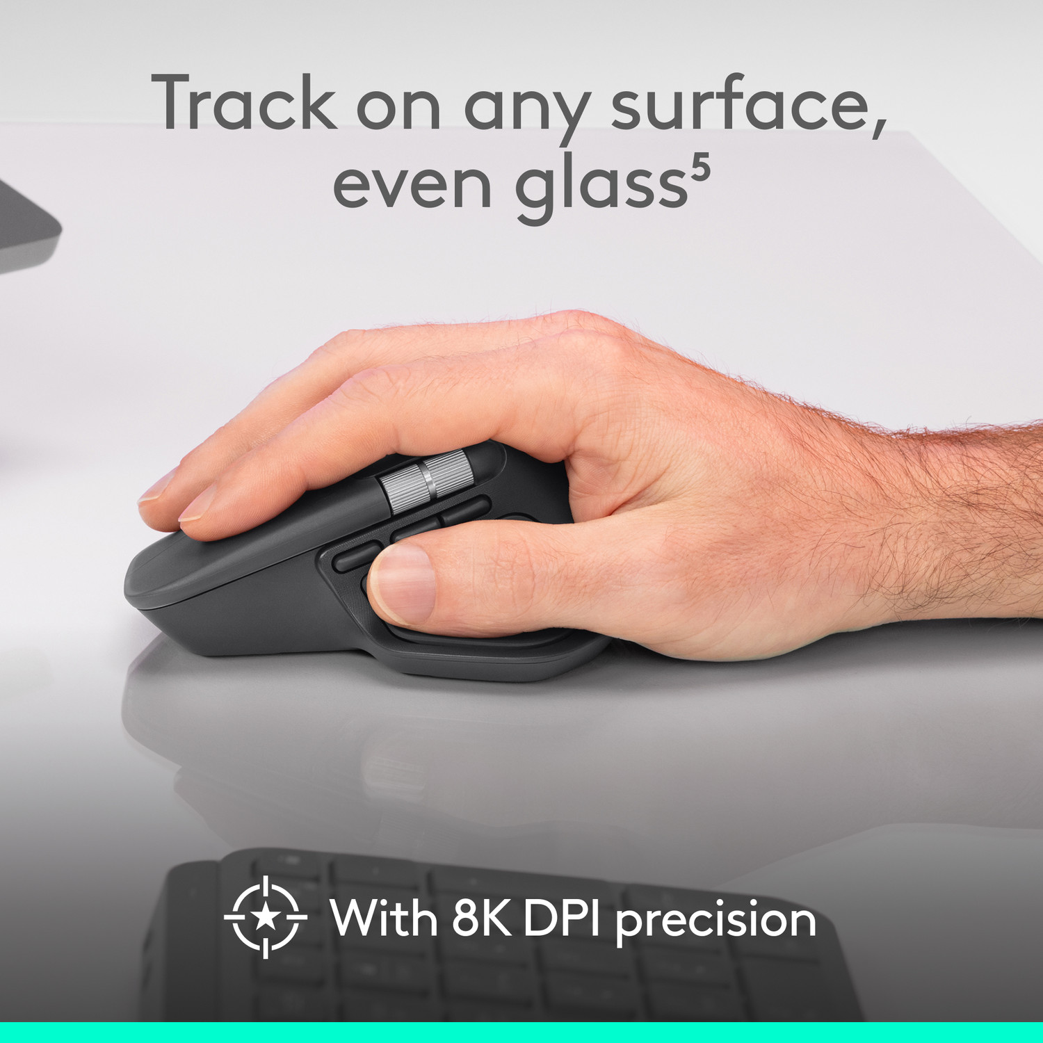 Image of Logitech MX Master 4 Right Handed Optical Mouse