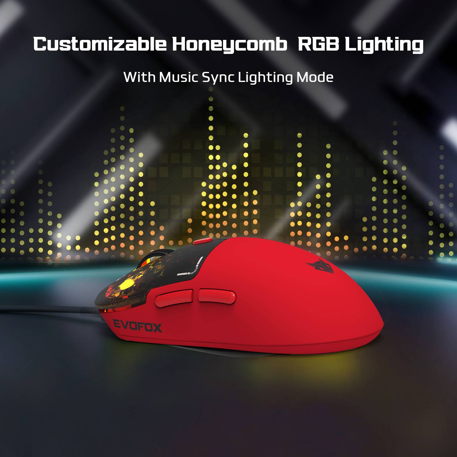 EVOFOX Phantom Air Wired Gaming Mouse - Image 3
