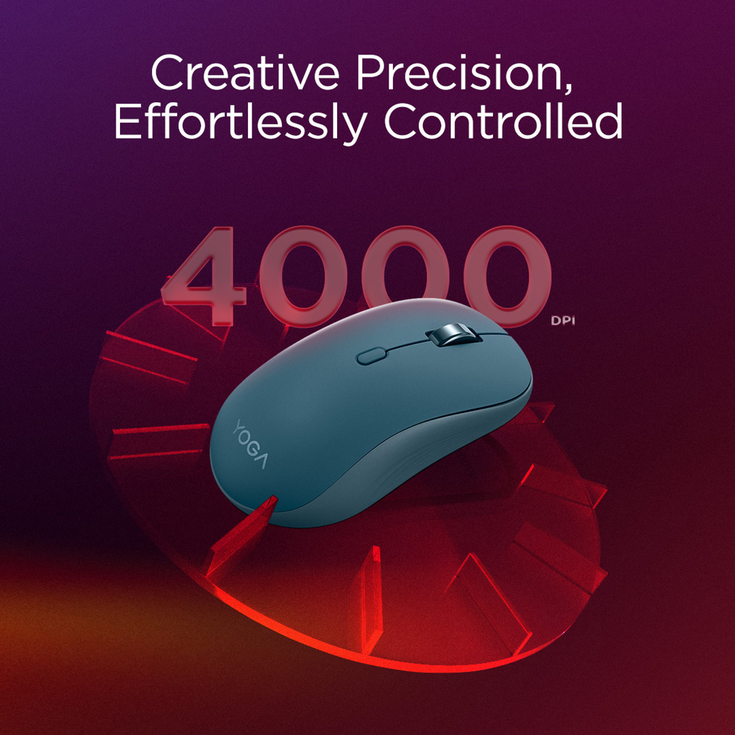Image of Lenovo Yoga Bluetooth Silent Mouse Wireless Ergonomic Optical Mouse