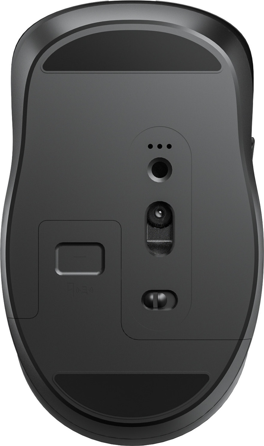 Image of HP M190 Ambidextrous Touch Mouse (2.4GHz Wireless, Black)