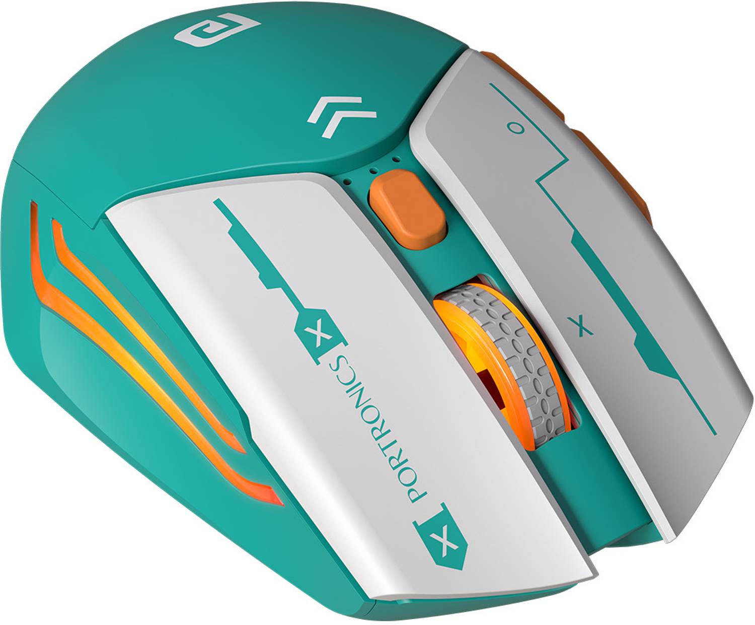 Portronics Vader Max Ambidextrous Optical Gaming Mouse 6 Buttons, 2400 DPI