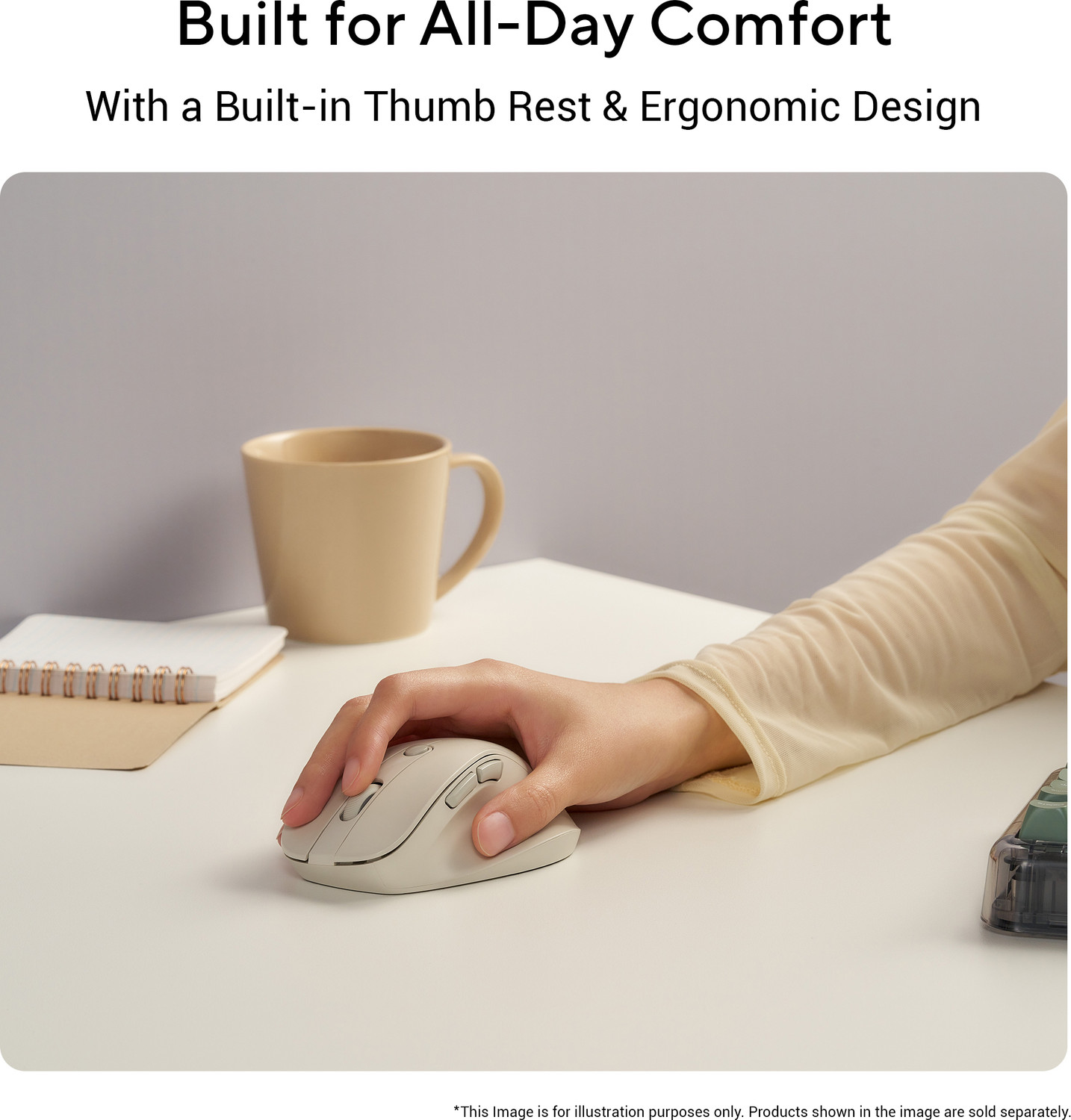Image of ASUS MD105 Wireless Mouse Right Handed Optical Mouse