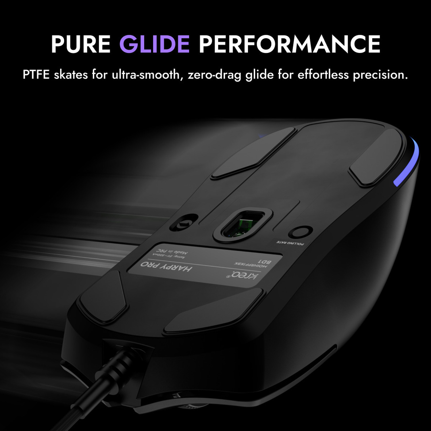 Image of Kreo Harpy Pro Wired Ambidextrous Optical Gaming Mouse