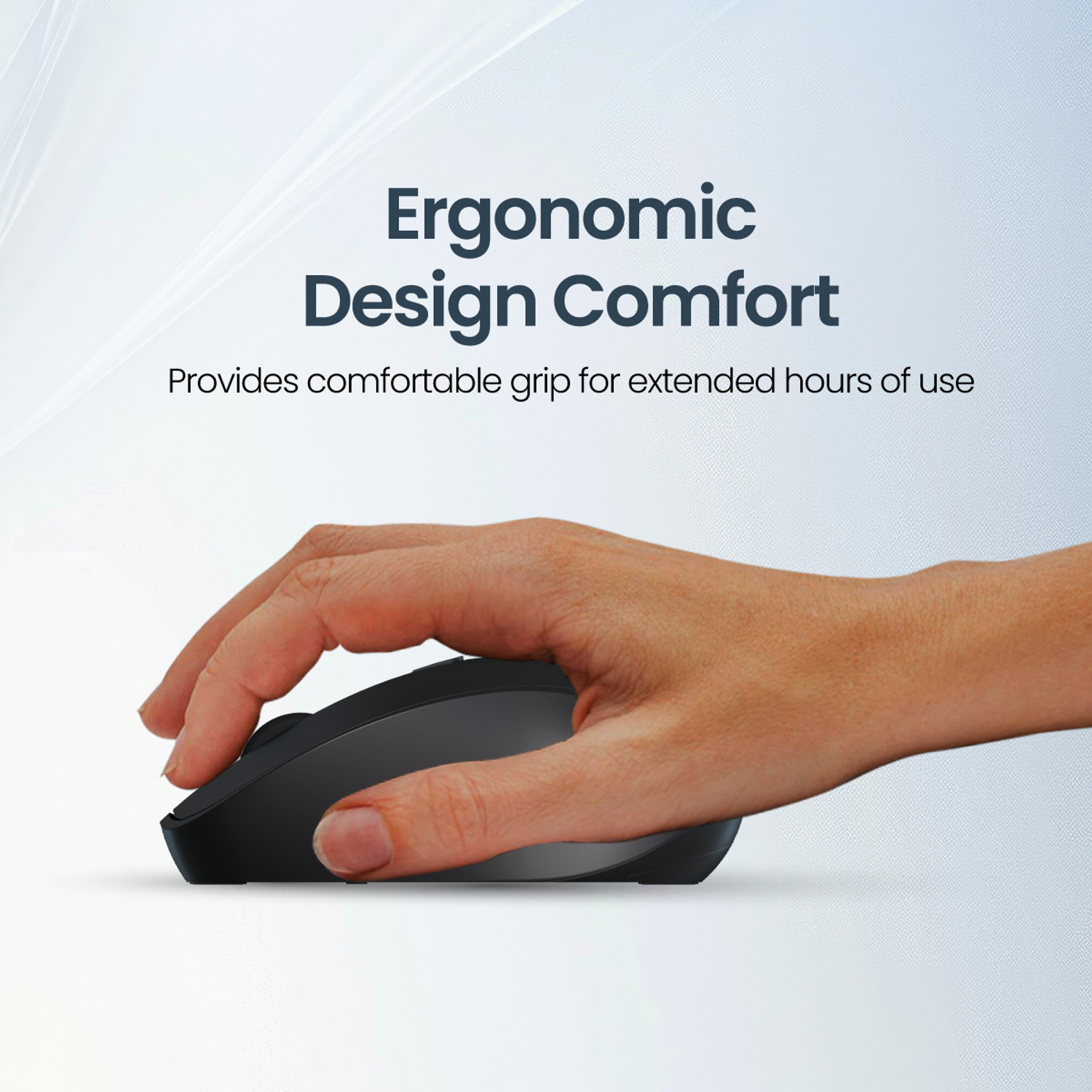 Image of Portronics Toad 34 Wireless, Silent Clicking, Adjustable DPI, for Laptop, Mac & PC Ambidextrous Optical Mouse