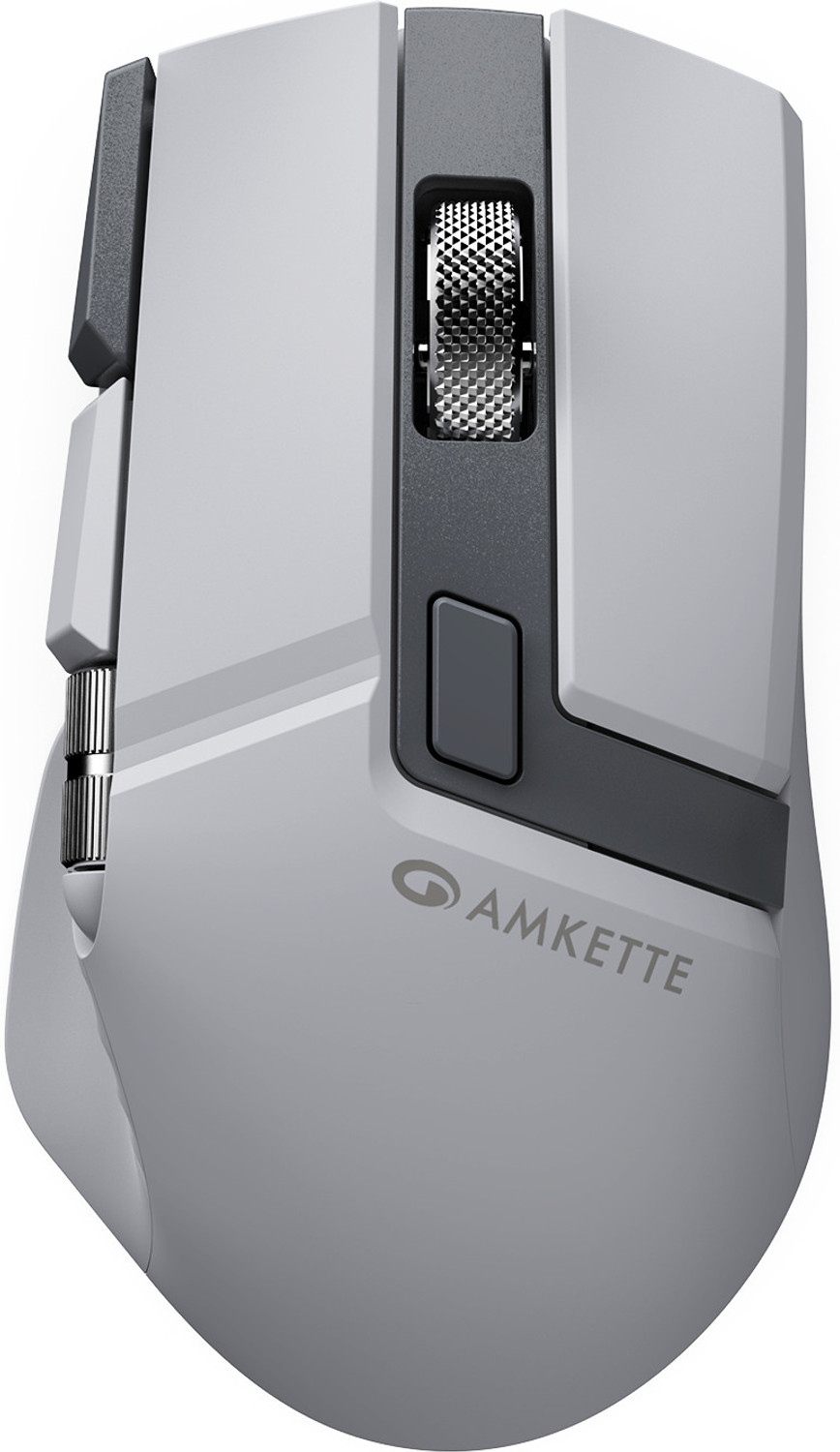 Image of AMKETTE XS Series Flow S Multi-Device 3200 DPI Rechargeable Ergonomic Optical Mouse