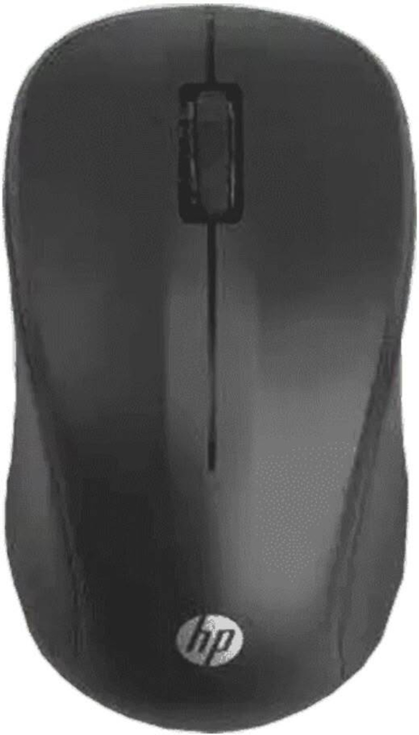Image of HP S500 Ambidextrous Optical Mouse (2.4GHz Wireless, USB 2.0, USB 3.0, Black)