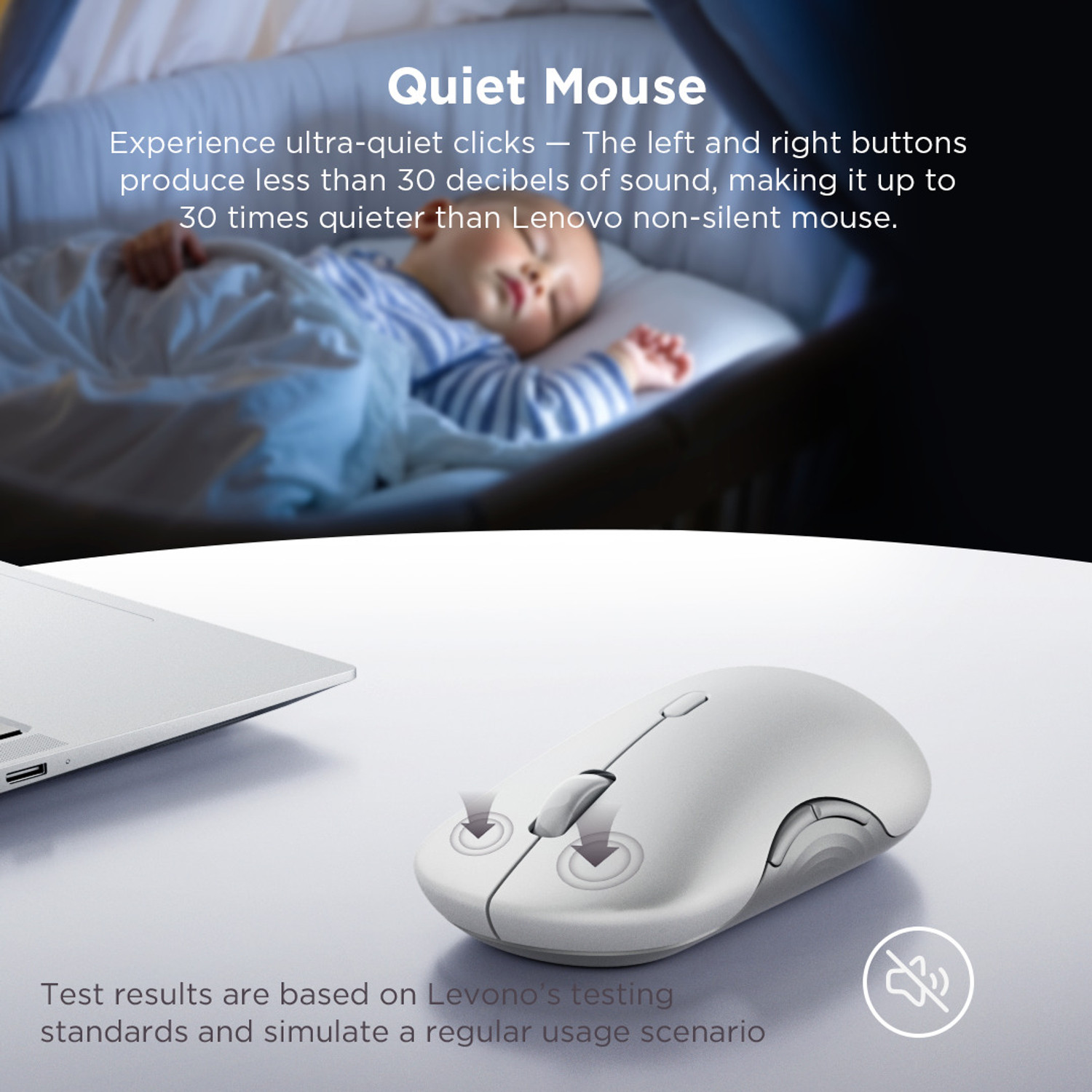 Image of Lenovo 700 Ambidextrous Optical Mouse Multi-Device Wireless Silent With Bluetooth