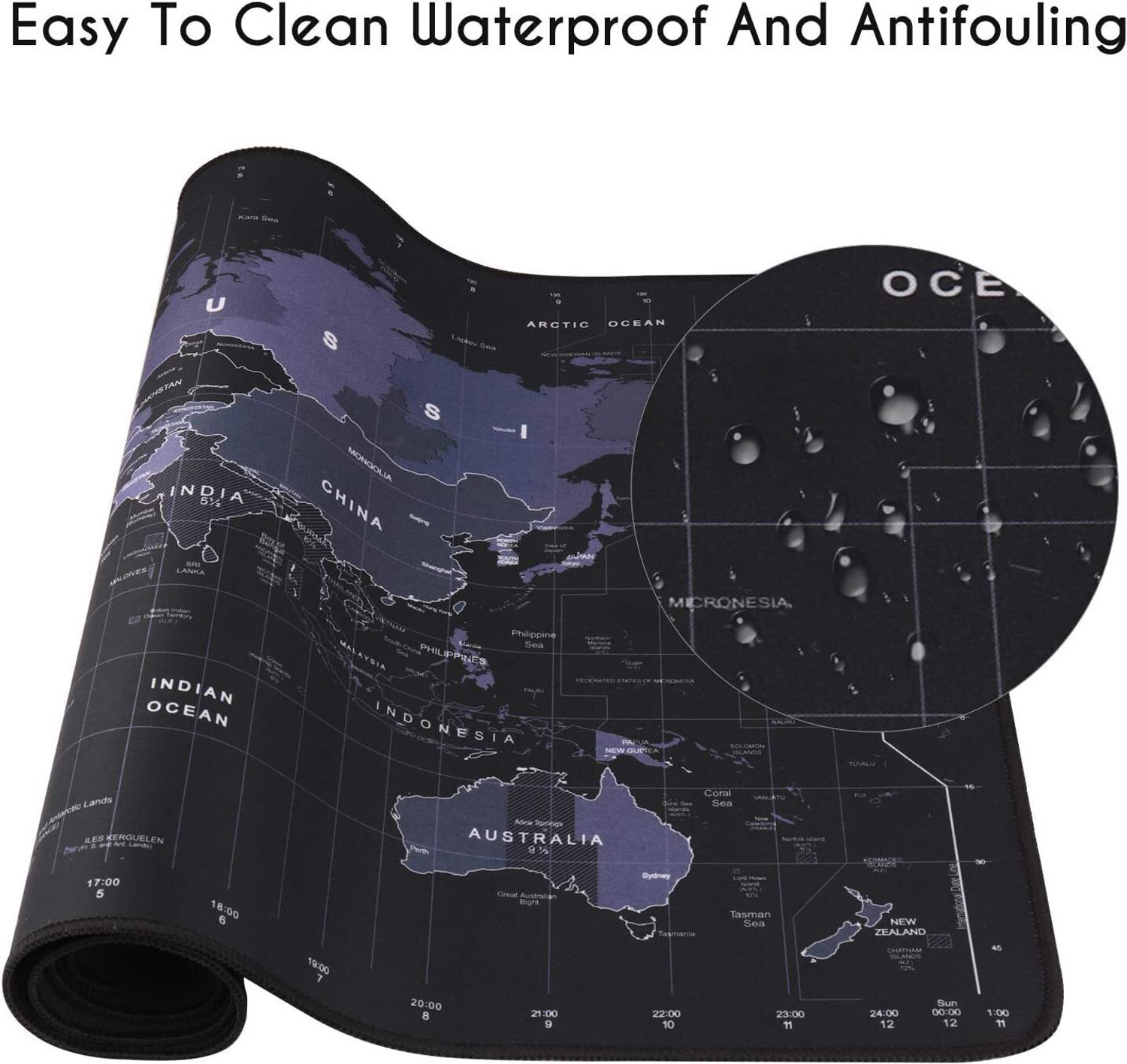 Image of WOKO Large Extended Mouse Pad, Soft Gaming Desk Keyboard Pad Mat for Offices & Home Non Slip Base Mousepad